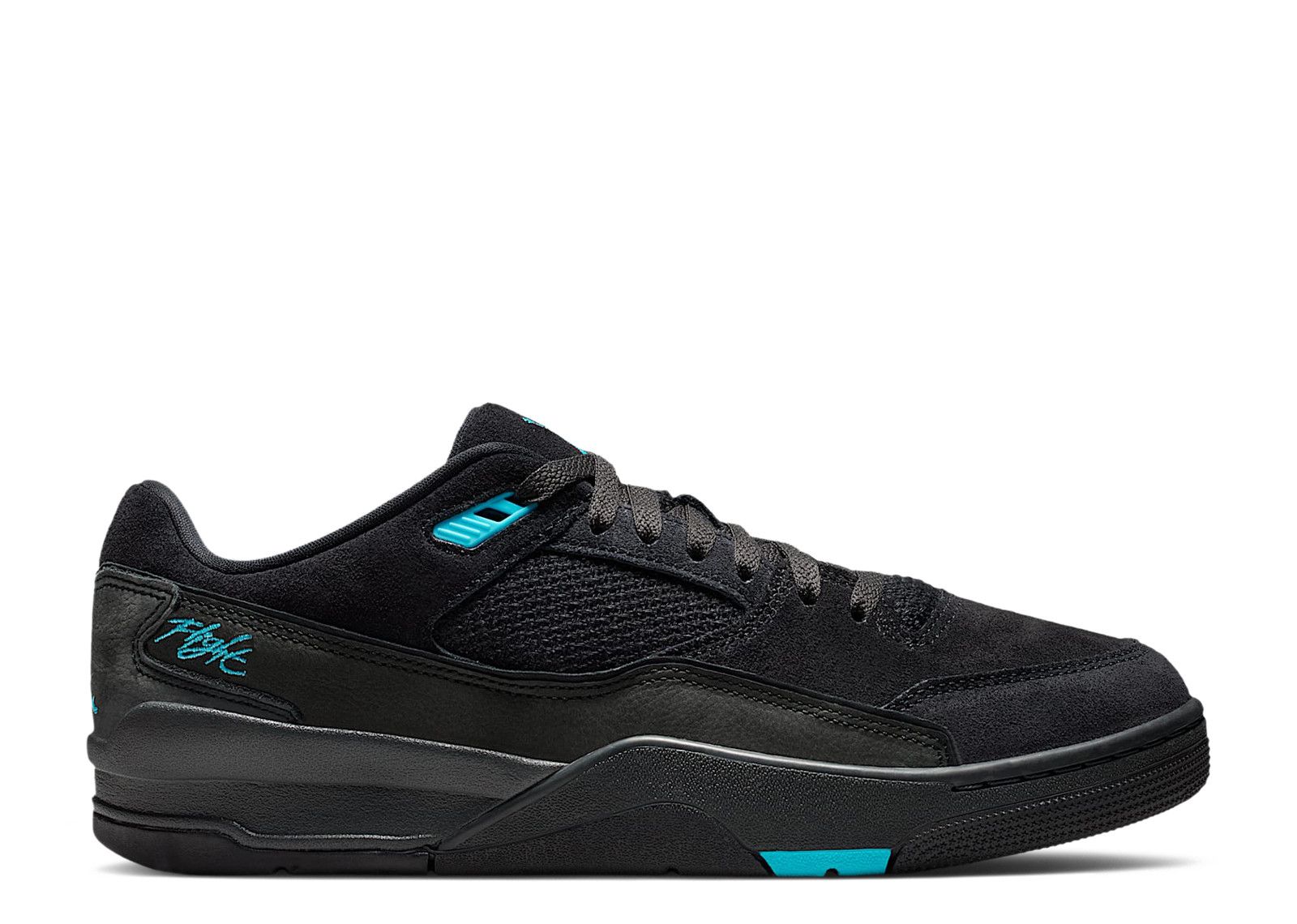 Jordan Flight Court 'Black/Anthracite/Gamma Blue'