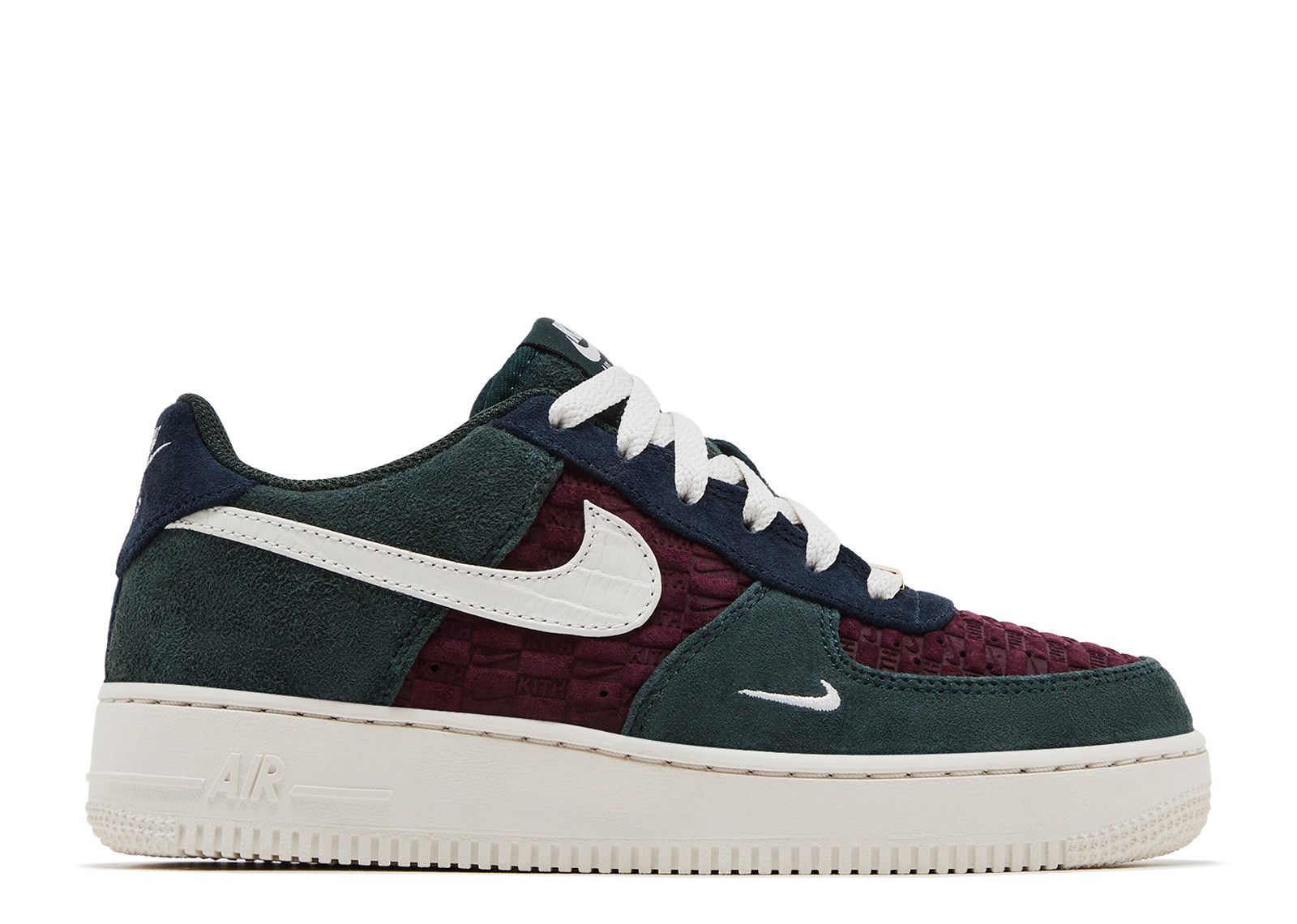 Nike Kith x Air Force 1 Low GS 'Night Maroon'