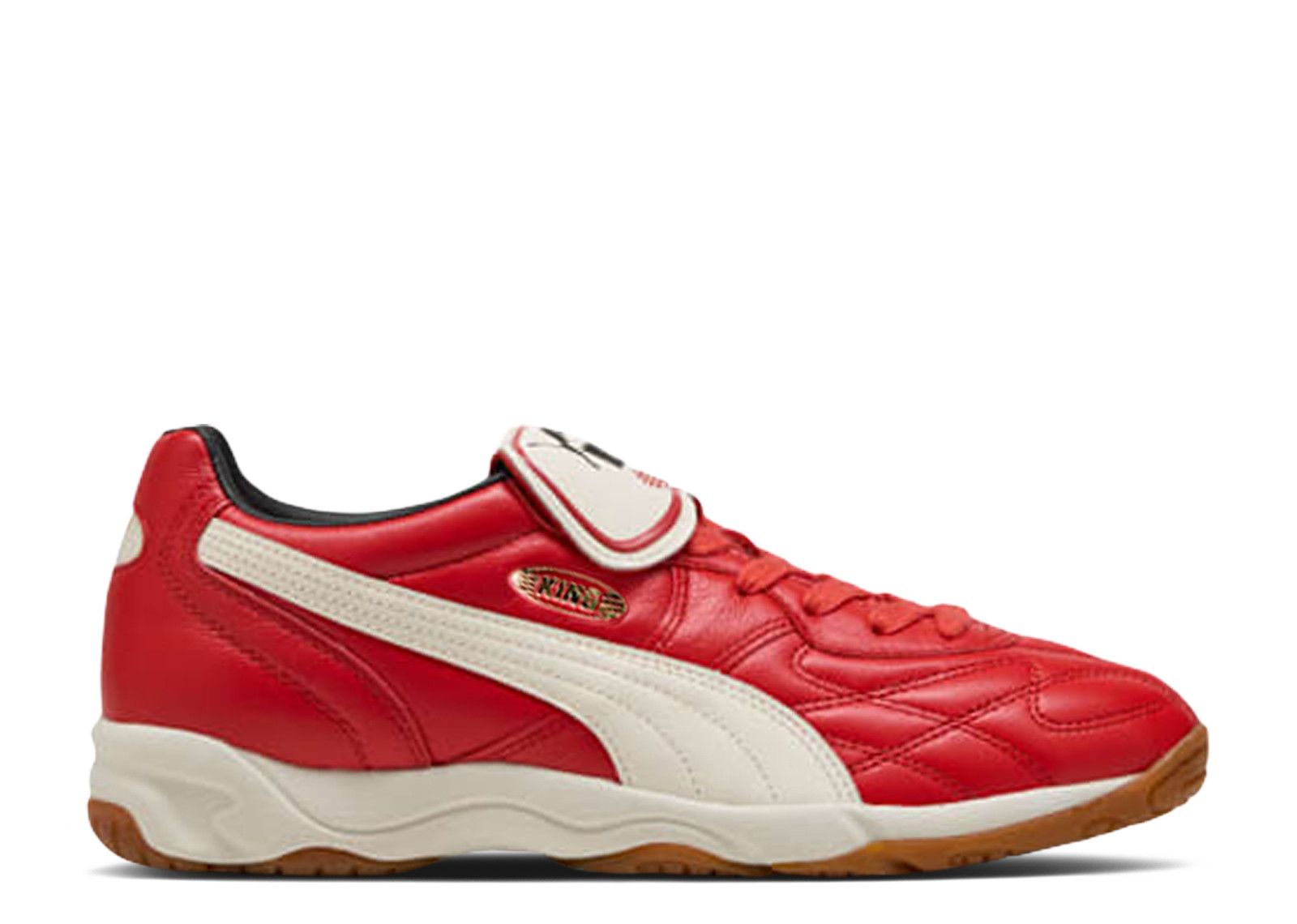 Puma King Indoor - Red Fire/Frosted Ivory