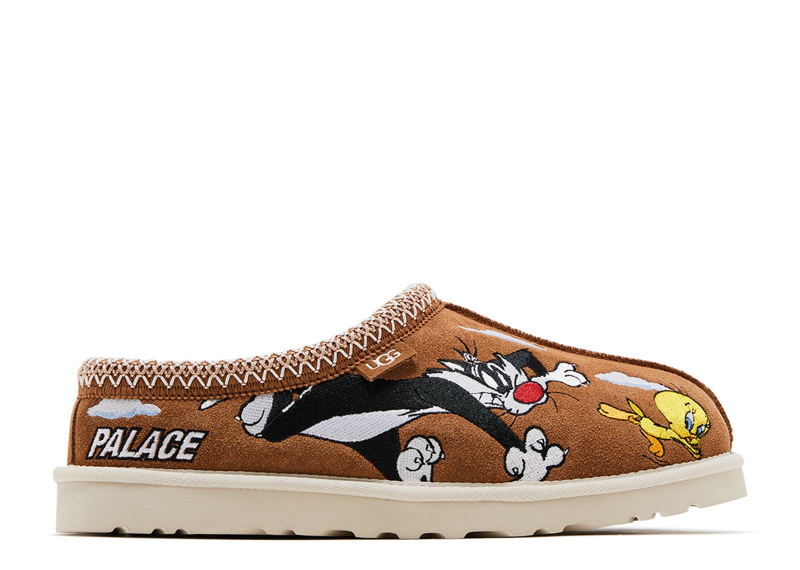 Palace X Looney Tunes X Tasman Slipper 'Chestnut' - UGG - 1181910