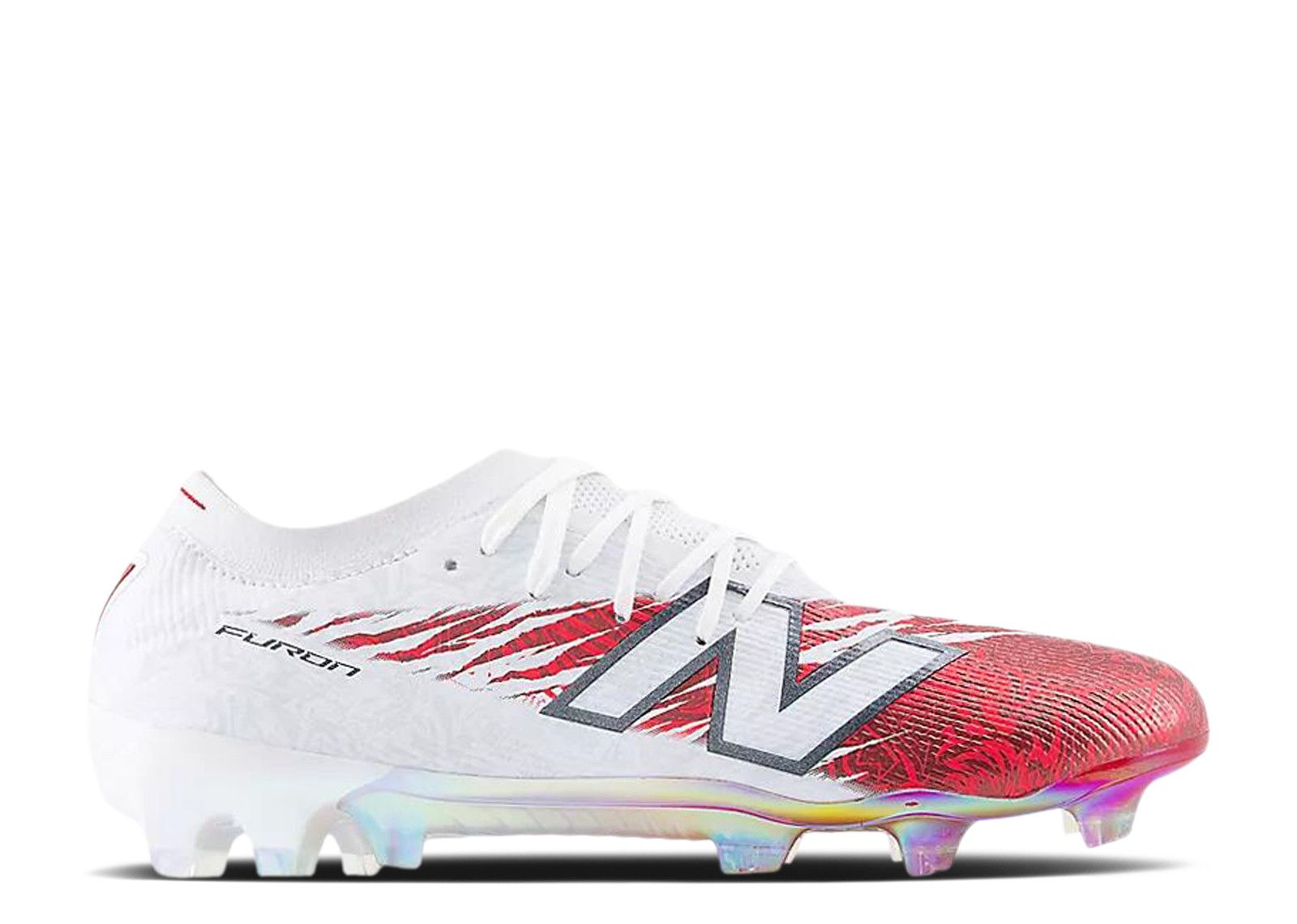 最終価格FURON ELITE FG V8 ニューバランスbukayo saka New Balance Bukayo Saka X Furon Elite FG V8 'White Burgundy Silver