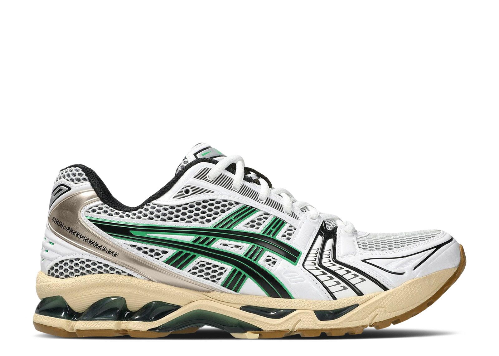8ON8 X Gel Kayano 14 'Black Green' - ASICS - 1201B024 001 - black