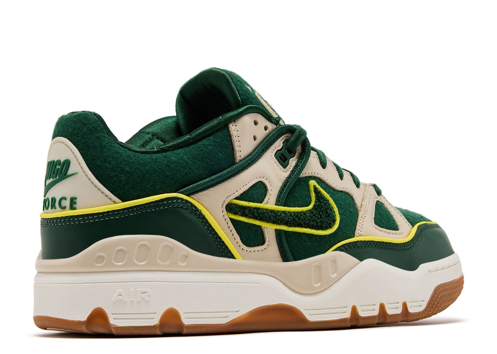 Nigo X Air Force 3 SP 'College Pack Forest Green' - Nike - HV5032