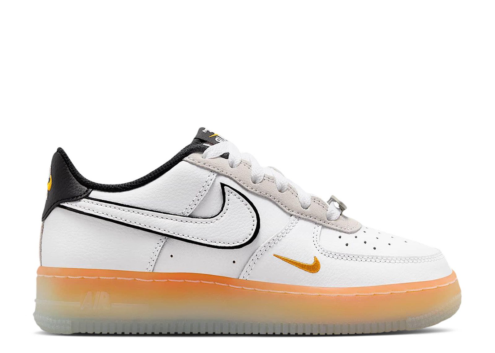 Nike Air Force 1 ' GS 'White Black Orange'