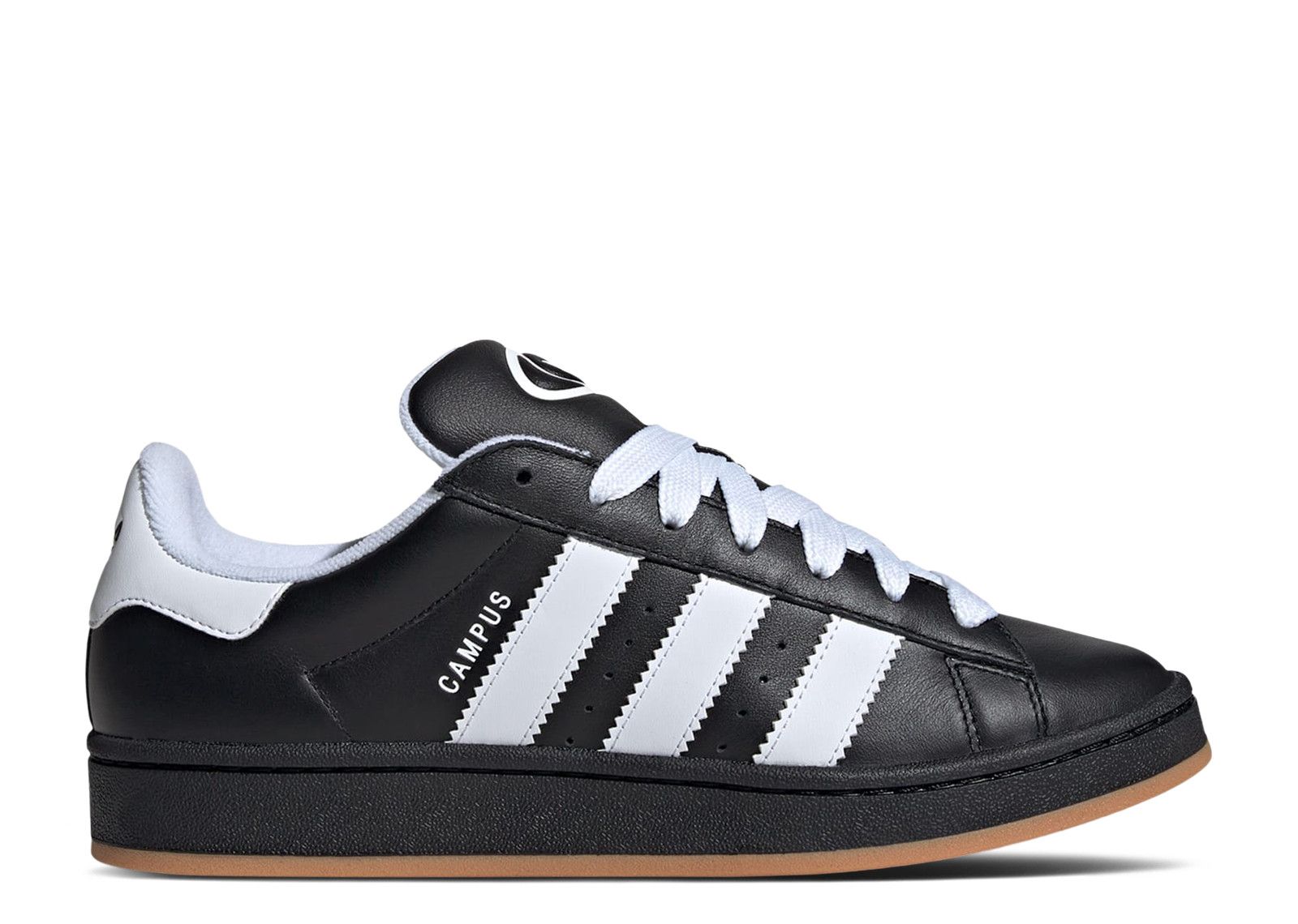 adidas Leather Campus 00s - Core Black / Cloud White / Gum
