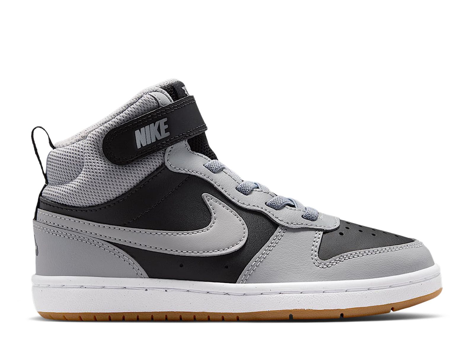 Nike Court Borough Mid 2 PS 'Black White'