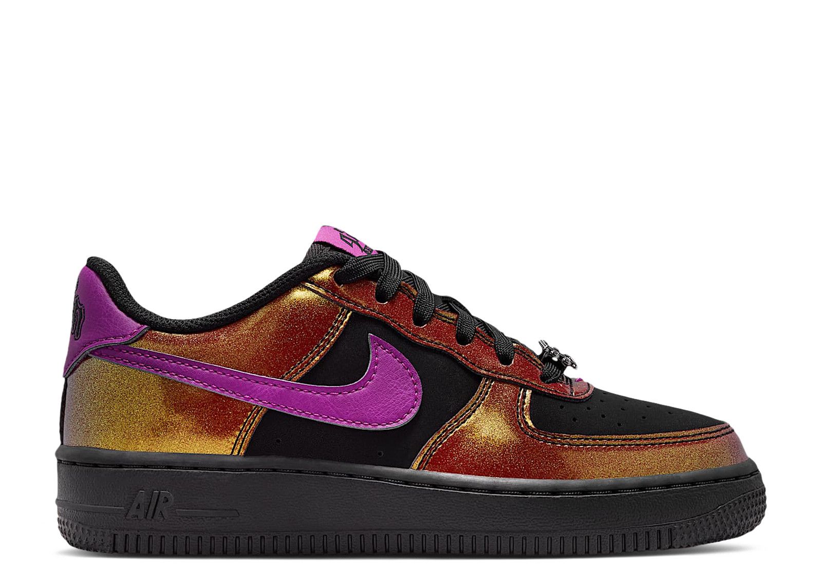 Nike Air Force 1 Lv8 GS 'Black Bold Berry'