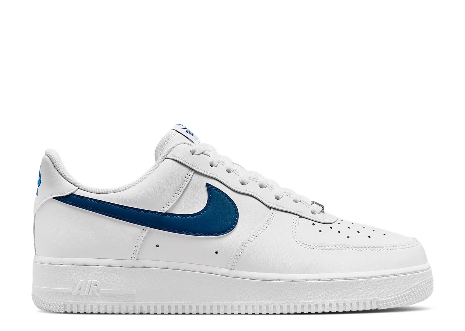 Air Force 1 '07 'White Court Blue' - Nike - FJ4146 123 - white