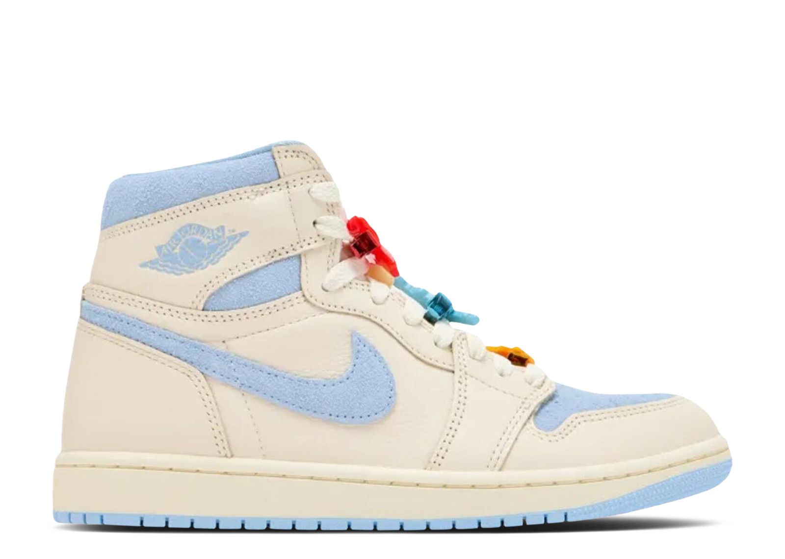 Wmns Jordan 1 High OG 'Pale Ivory Pyschic Blue'