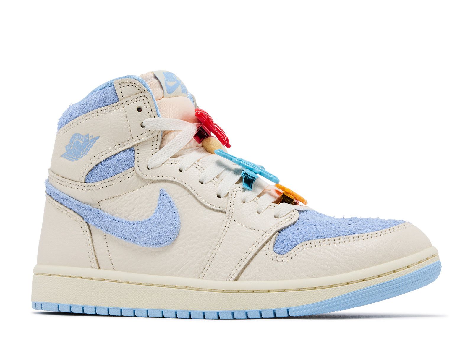 Wmns Jordan 1 High OG 'Pale Ivory Pyschic Blue' - Air Jordan