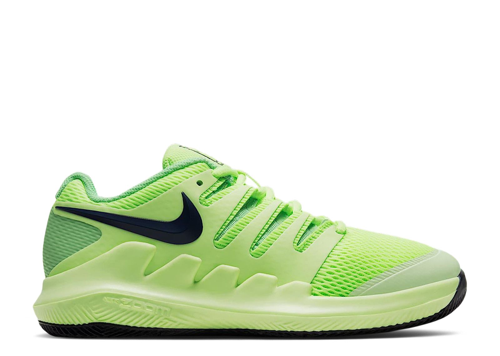 NikeCourt Jr. Vapor X GS Tennis 'White/Volt/Black'