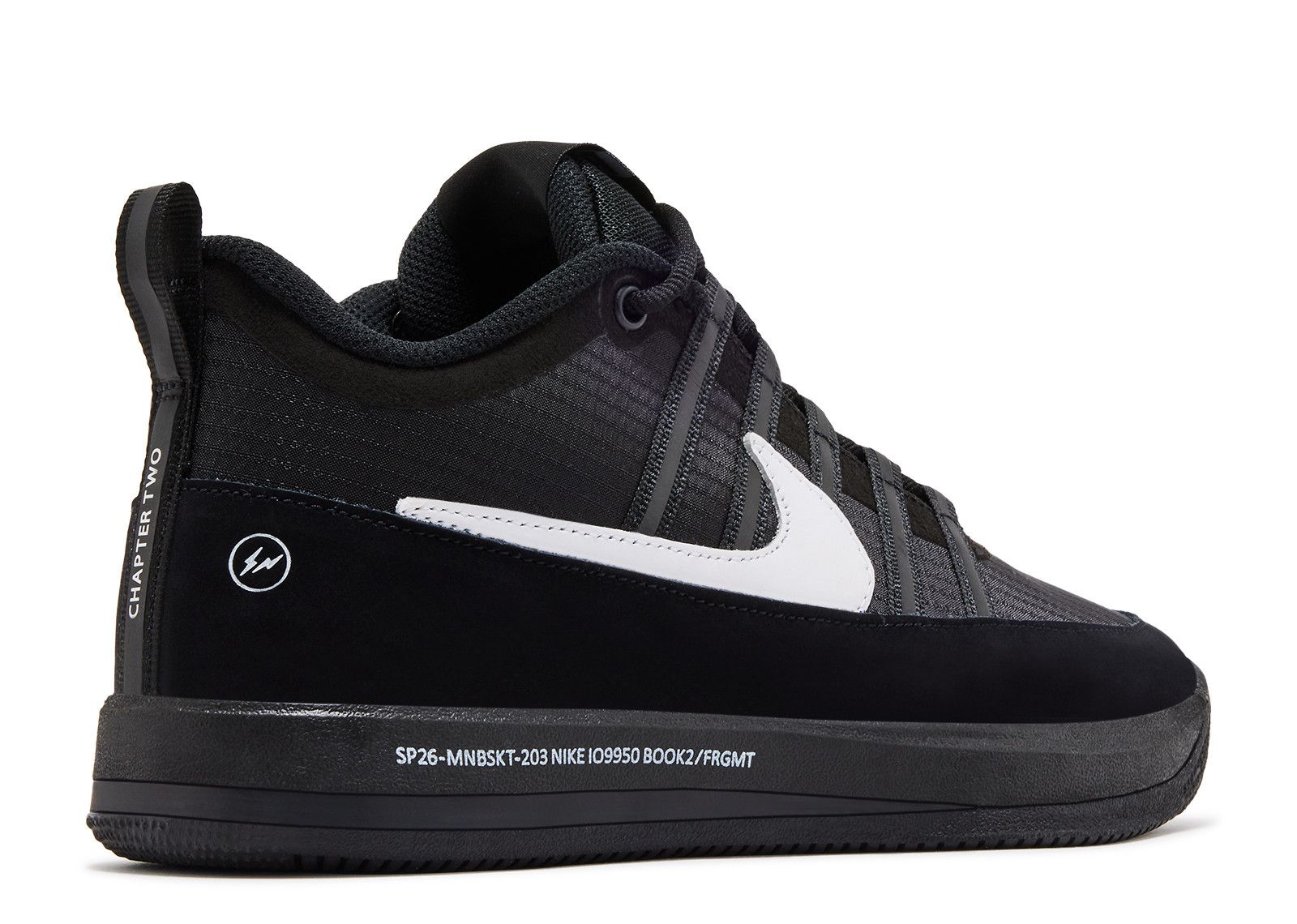 Fragment Design X Nike Book 2 'Black White' - Nike - IO9950 900