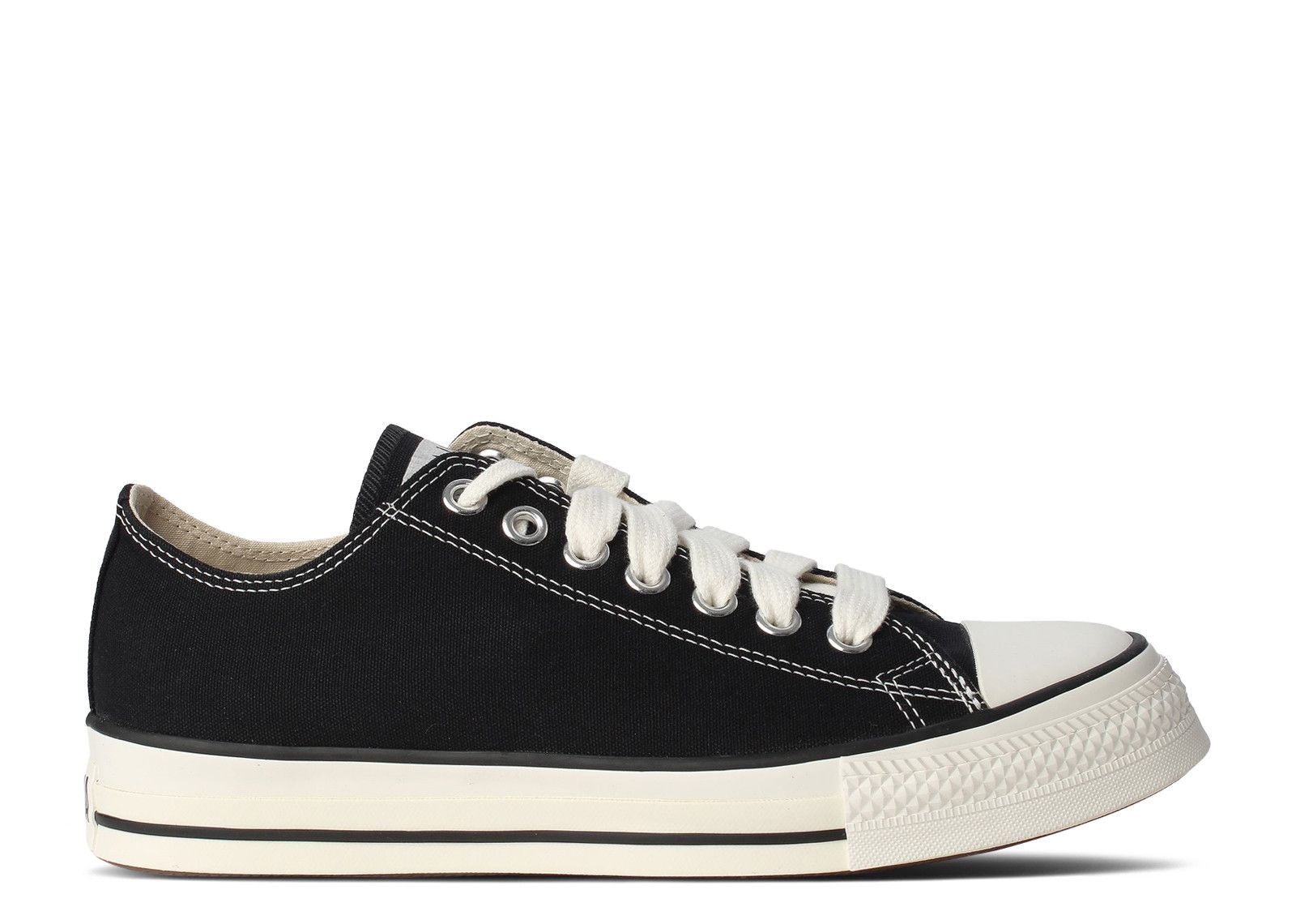 Stussy X One Star Low 'Black' - Converse - 173120C - black/black