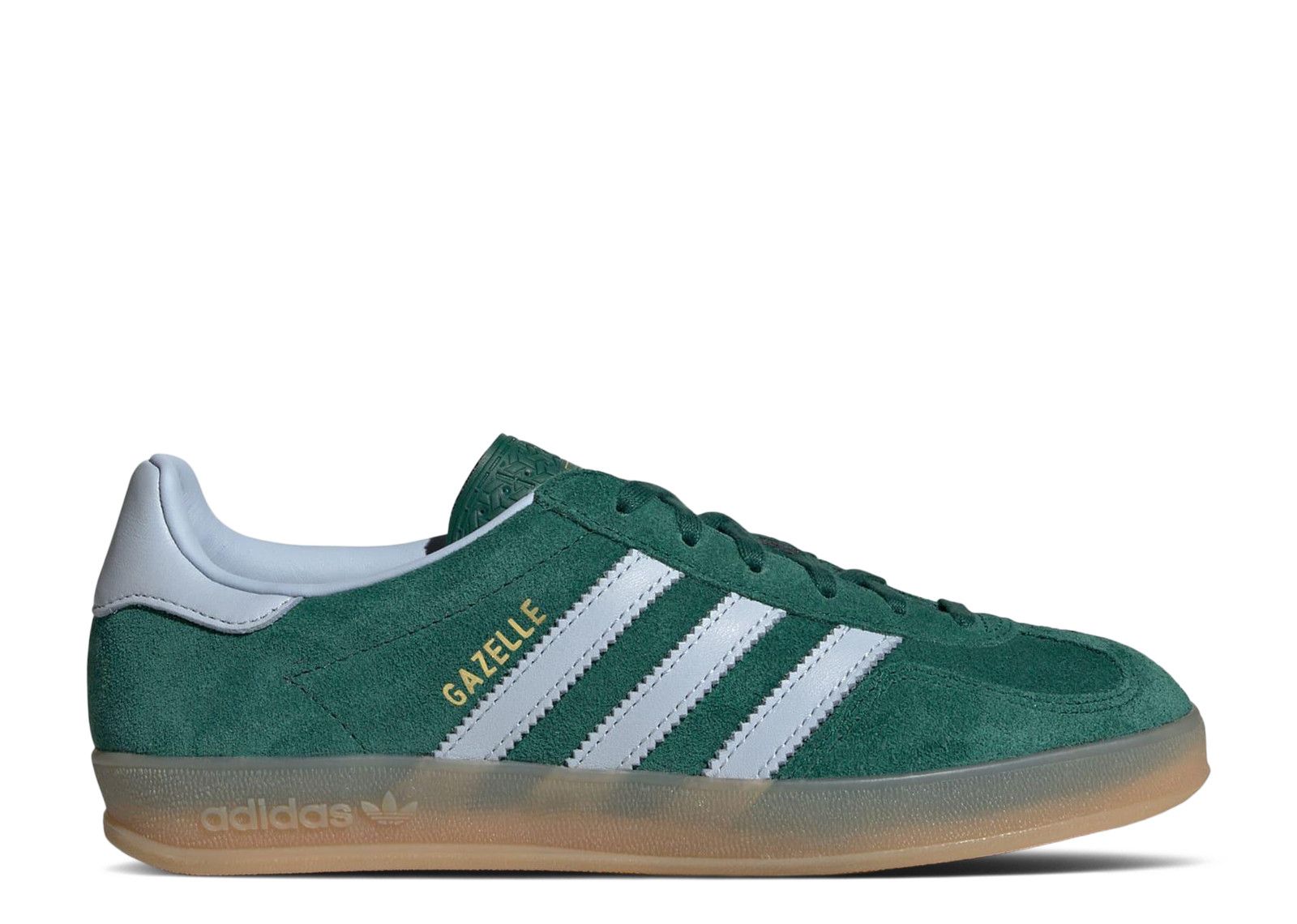 Wmns Gazelle Indoor 'White Collegiate Green' - Adidas - IE2957