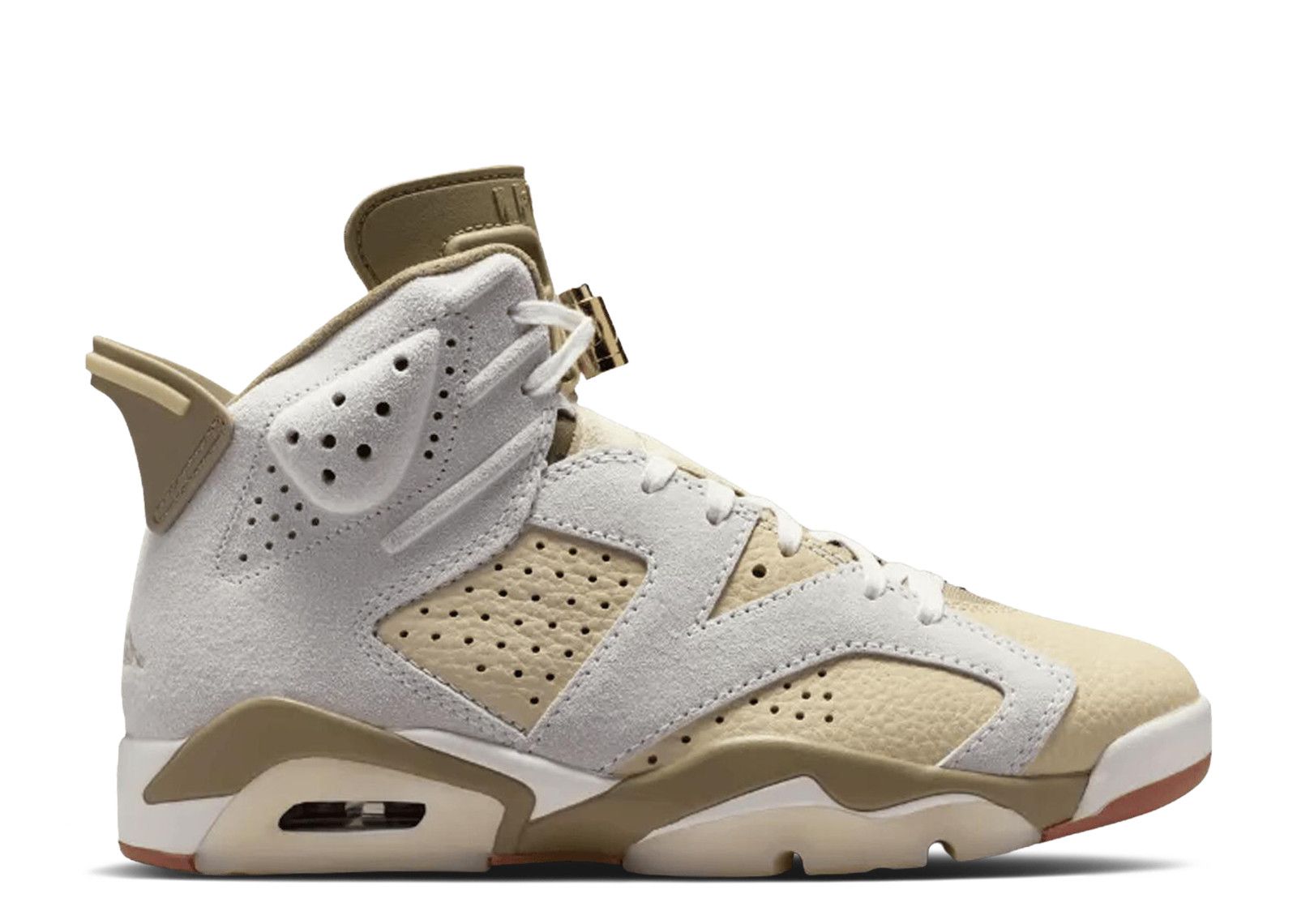 Wmns Jordan 6 Retro Low 'Sail Neutral Olive' - Air Jordan - IR2009