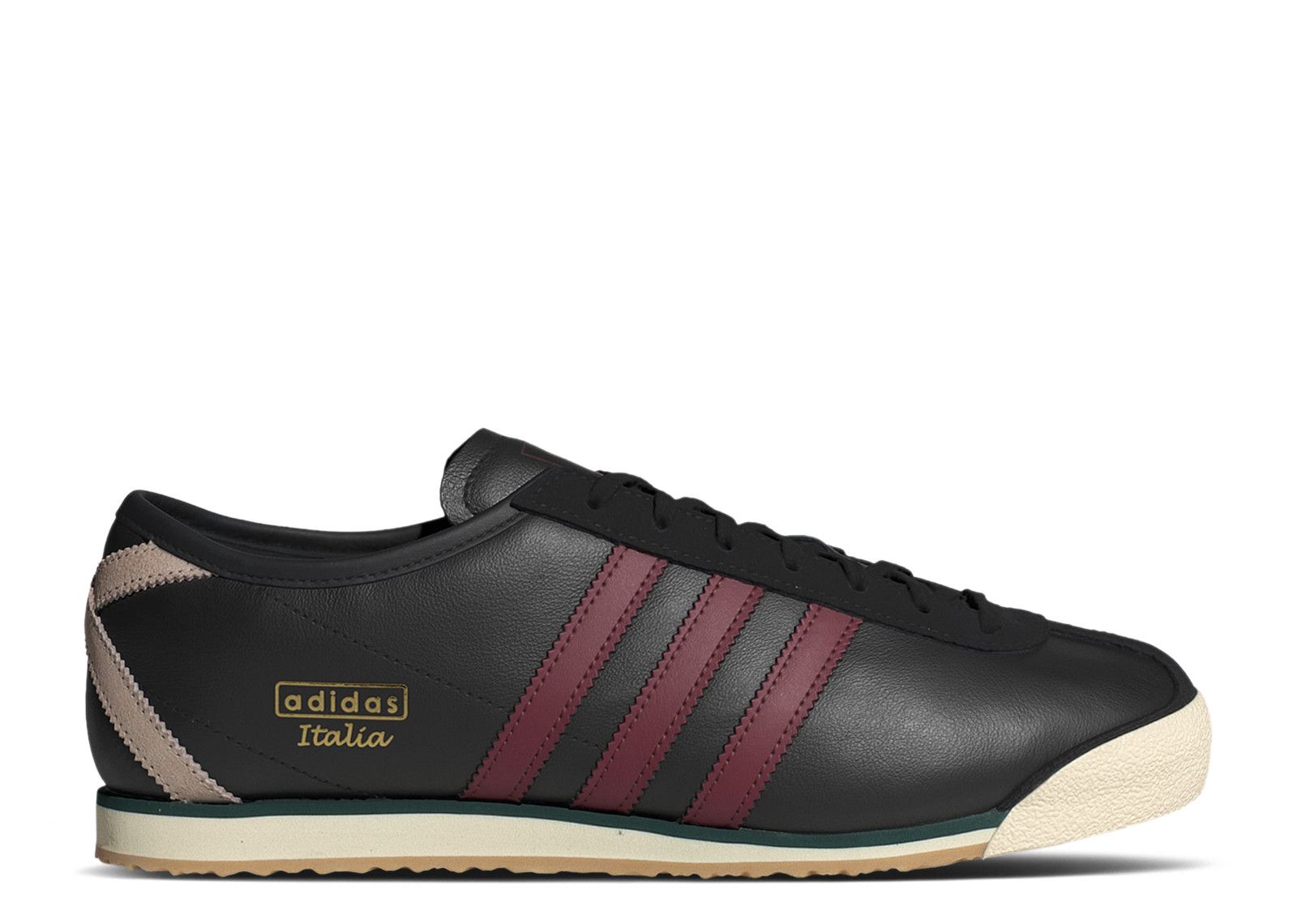 adidas Men\'s Italia 70s IH9100 Core Black Shadow Red Wonder Beige Shoes Size 10 Sneakers Adidas Italia 70S Core Black/ Shadow Red/ Wonder  main image 4
