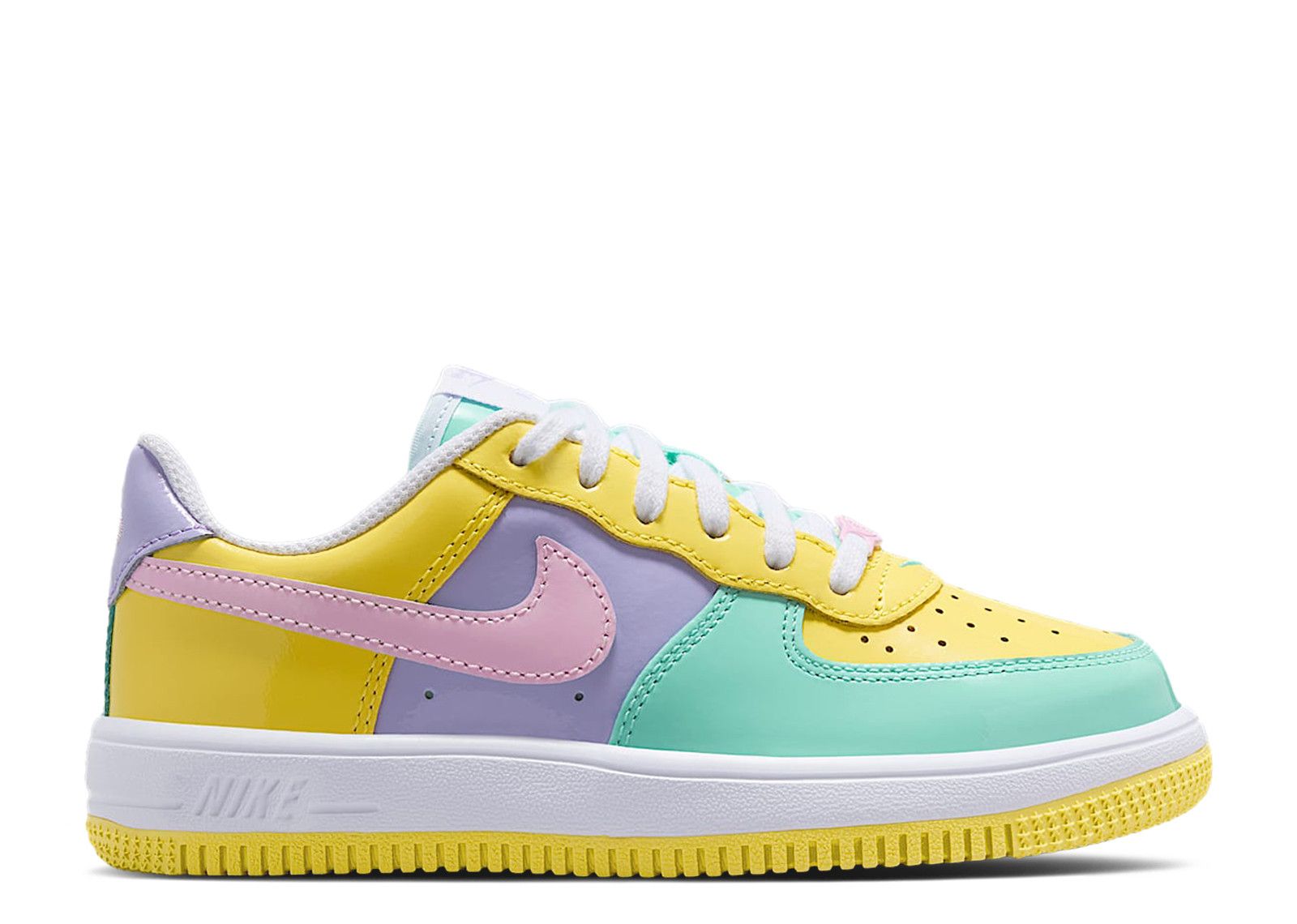 Air Force 1 '07 LV8 'Psychic Blue Patent' - Nike - HV9405 400