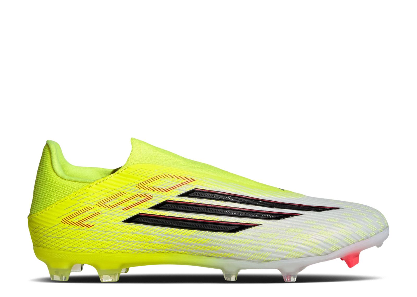 Size 10.5 - adidas F50 League Laceless FG MG Cleats Solar Yellow JP8346 Men’s adidas F50 League FG/MG Soccer Cleats – Culto Futbol main image 4
