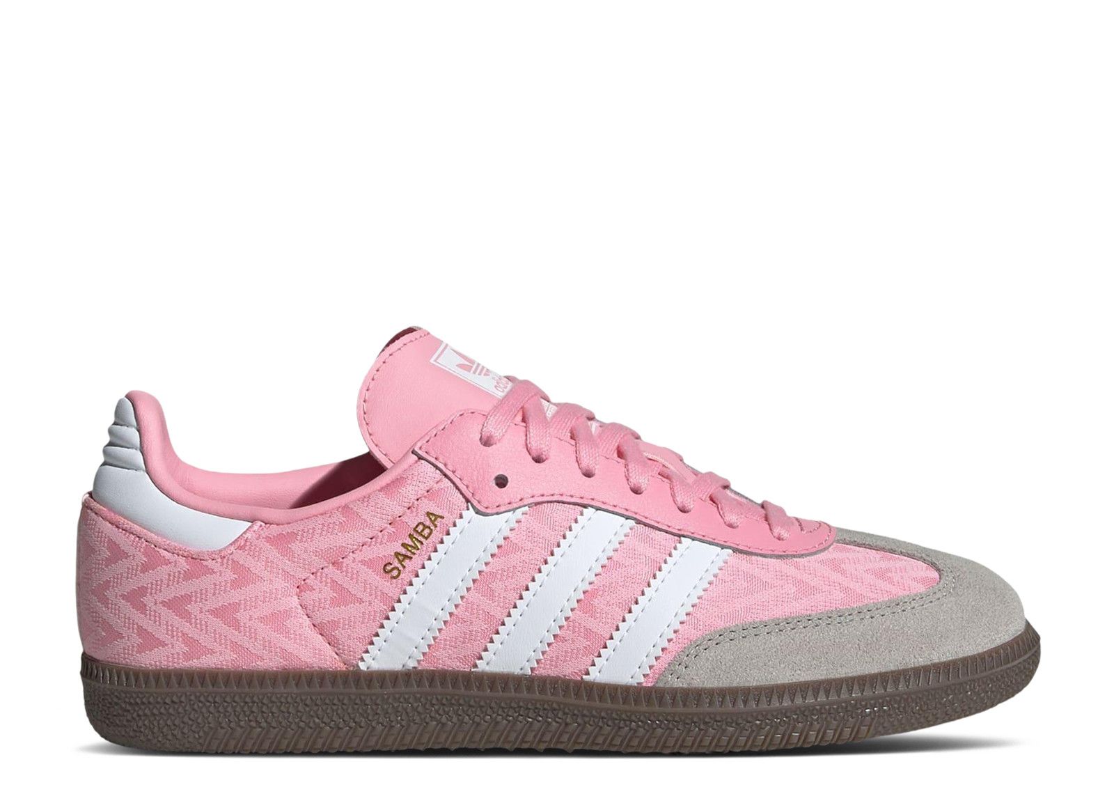 Adidas Samba OG Big Kid 'Light Pink Cloud White Gum' - Adidas - JP9502 -  light pink / cloud white / gum | Flight Club Japan