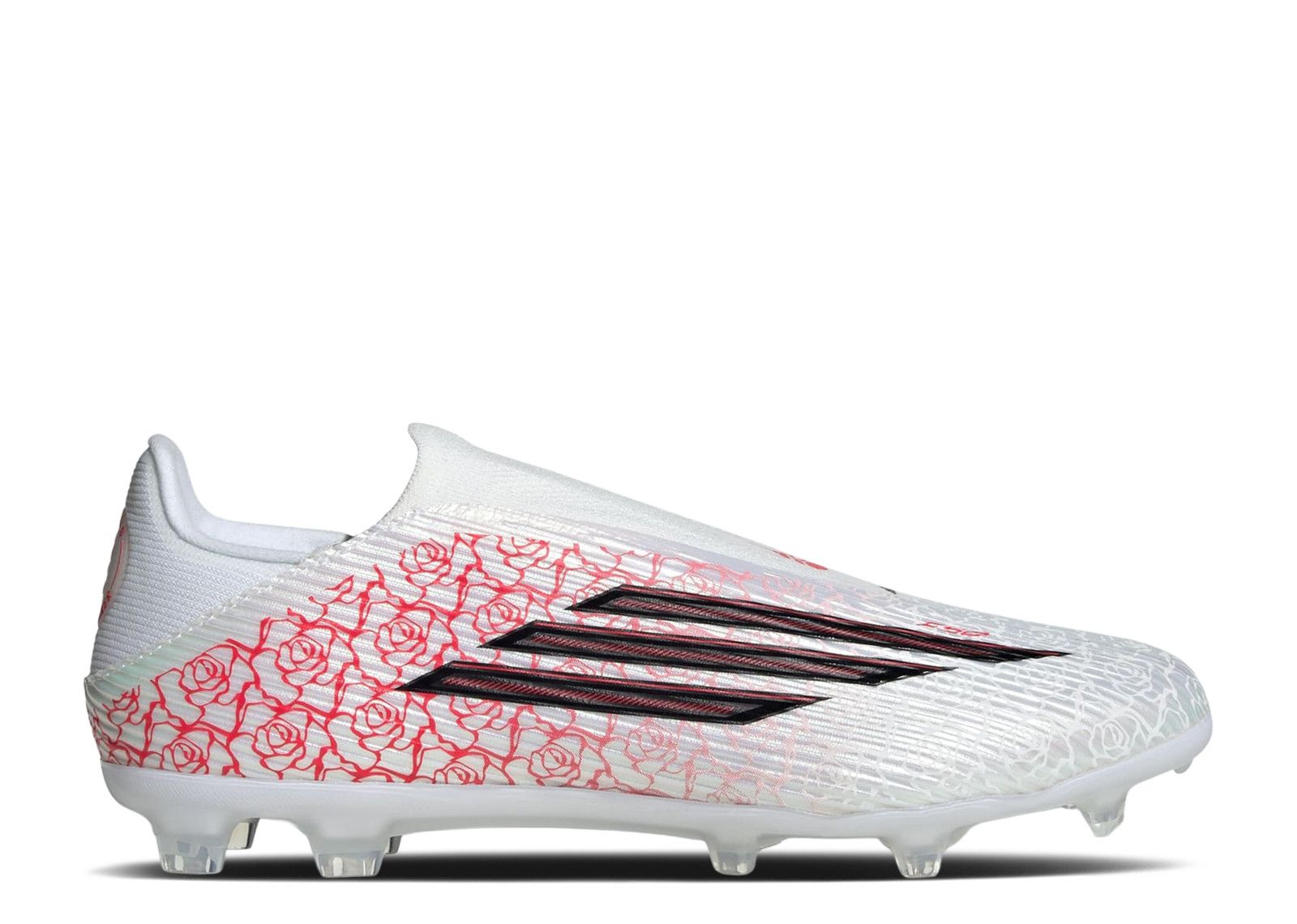 Lamine Yamal X F50 League Laceless FG MG 'White Black Lucid Red