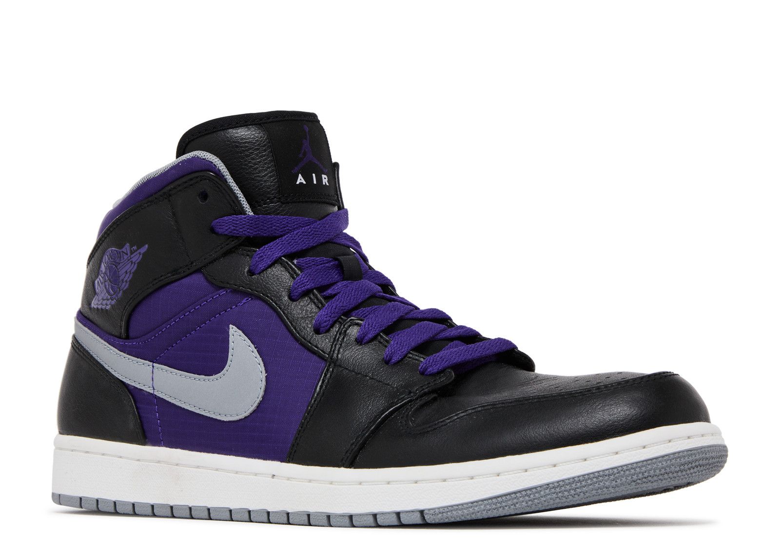 air jordan blue and black and white