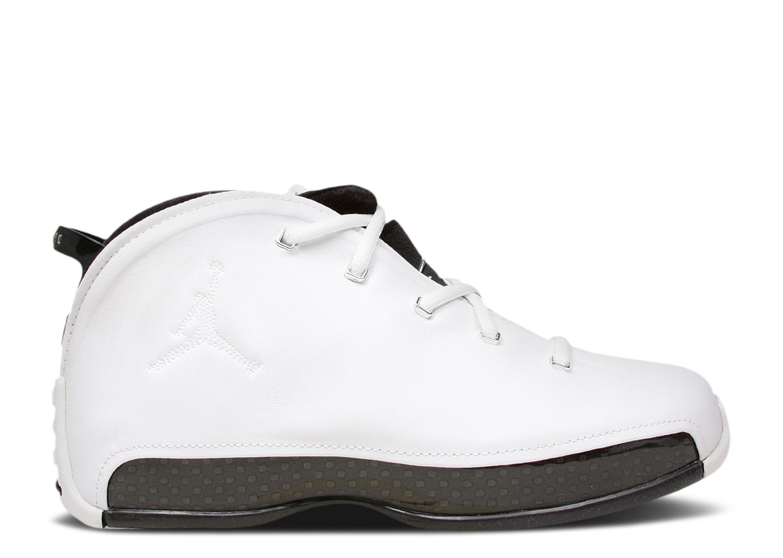 Jordan 18.5 OG GS White Black Chrome