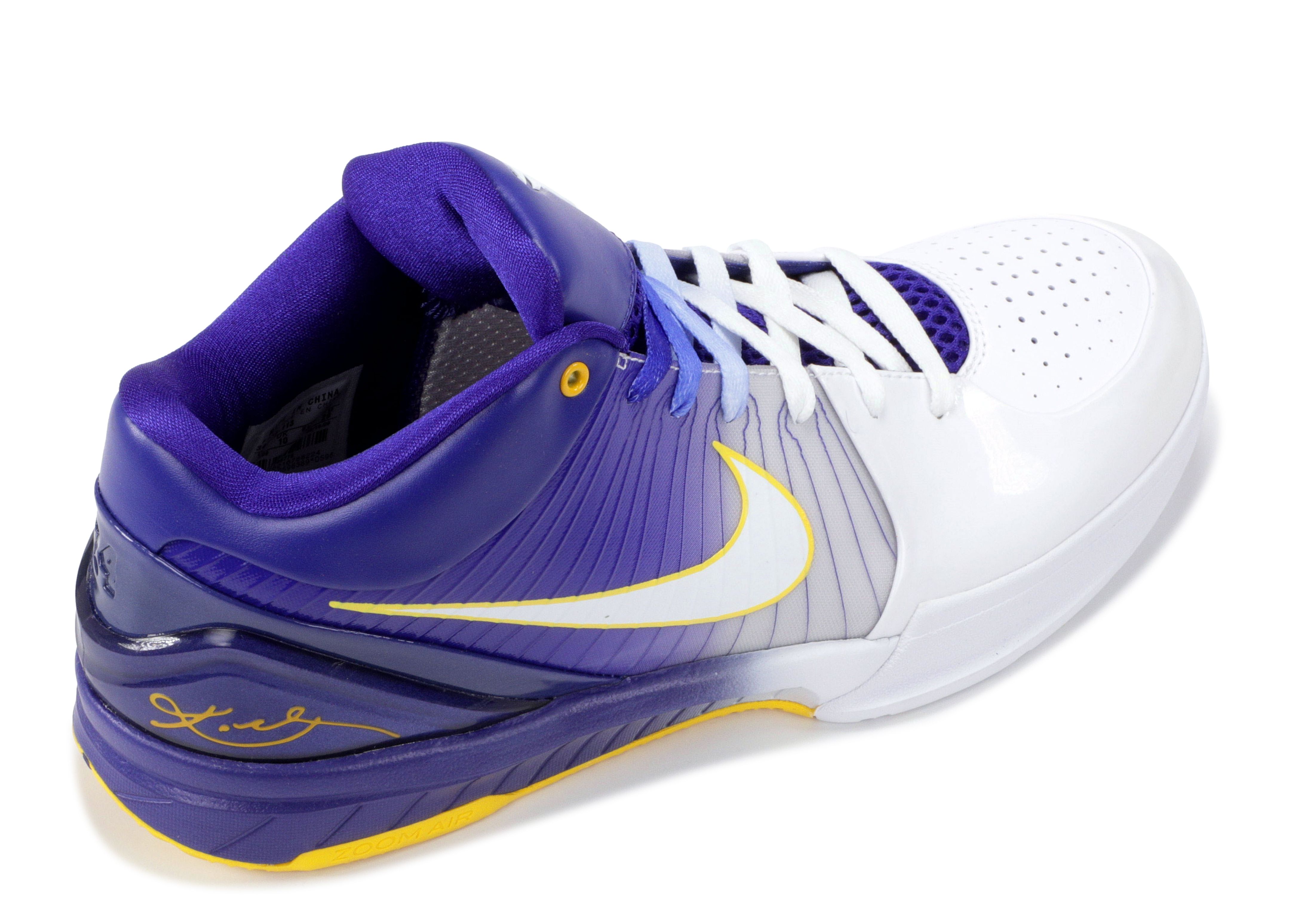 Kobe 4 clearance lakers