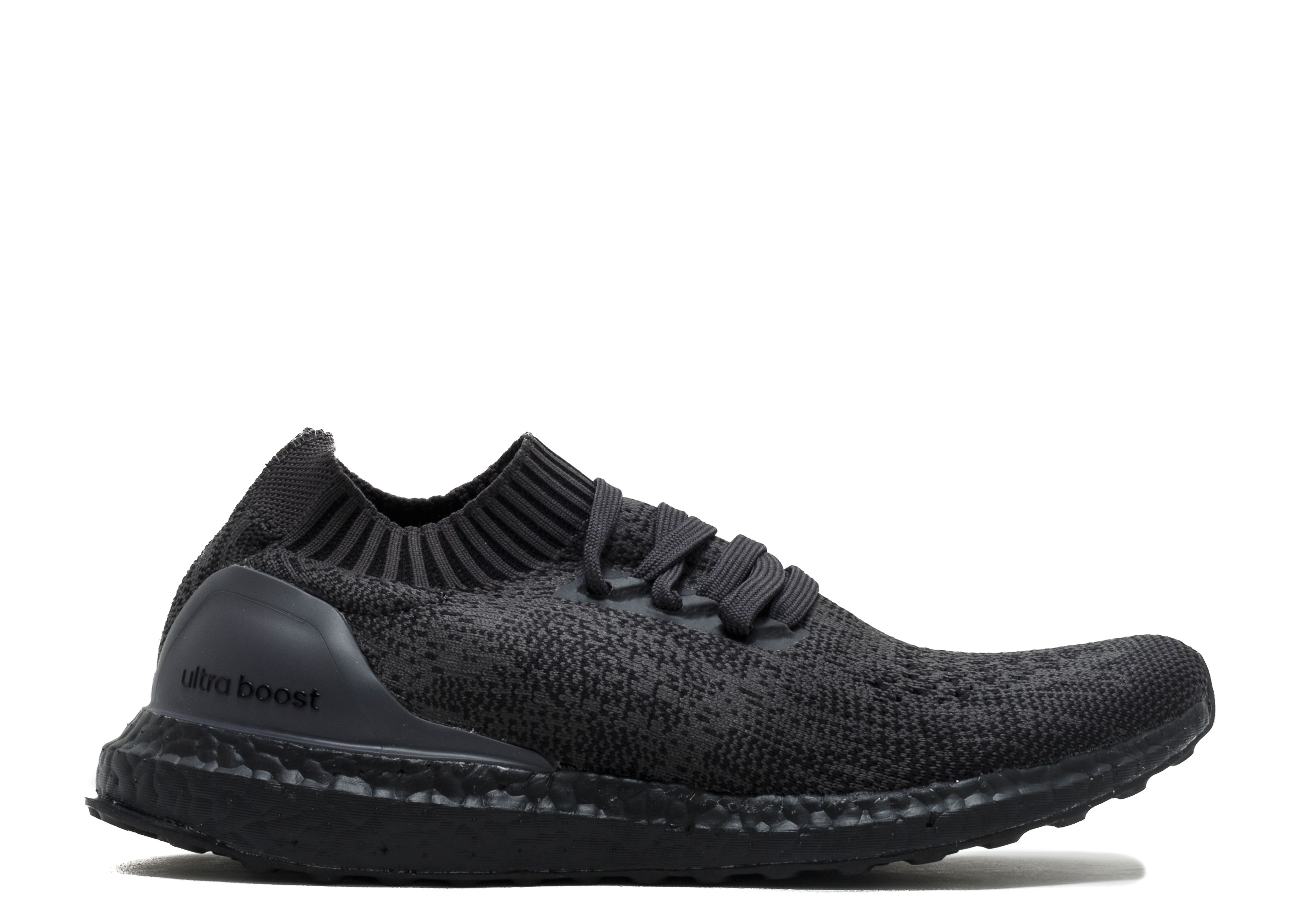 ultra boost uncaged black out