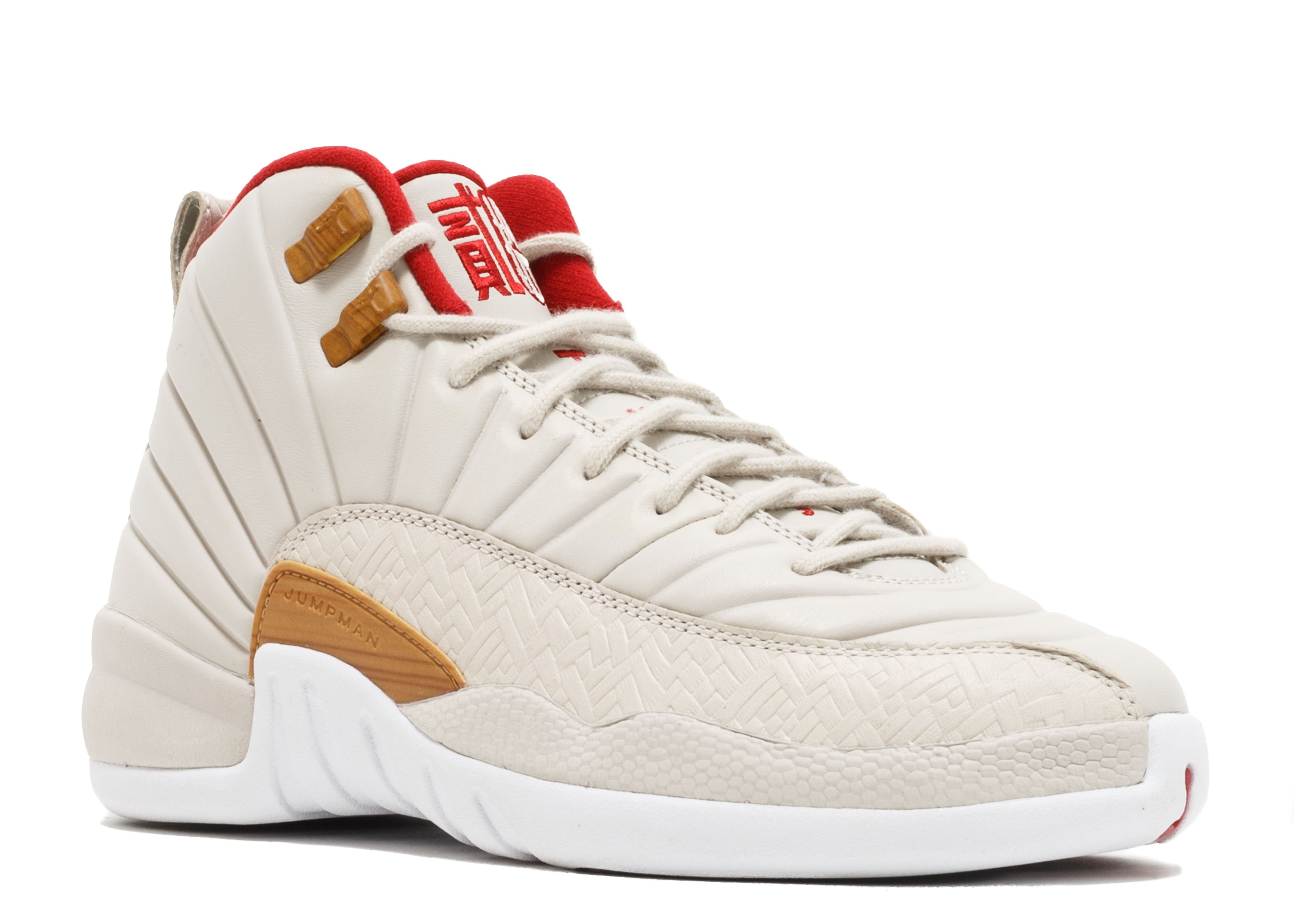 chinese jordan 12 red and white