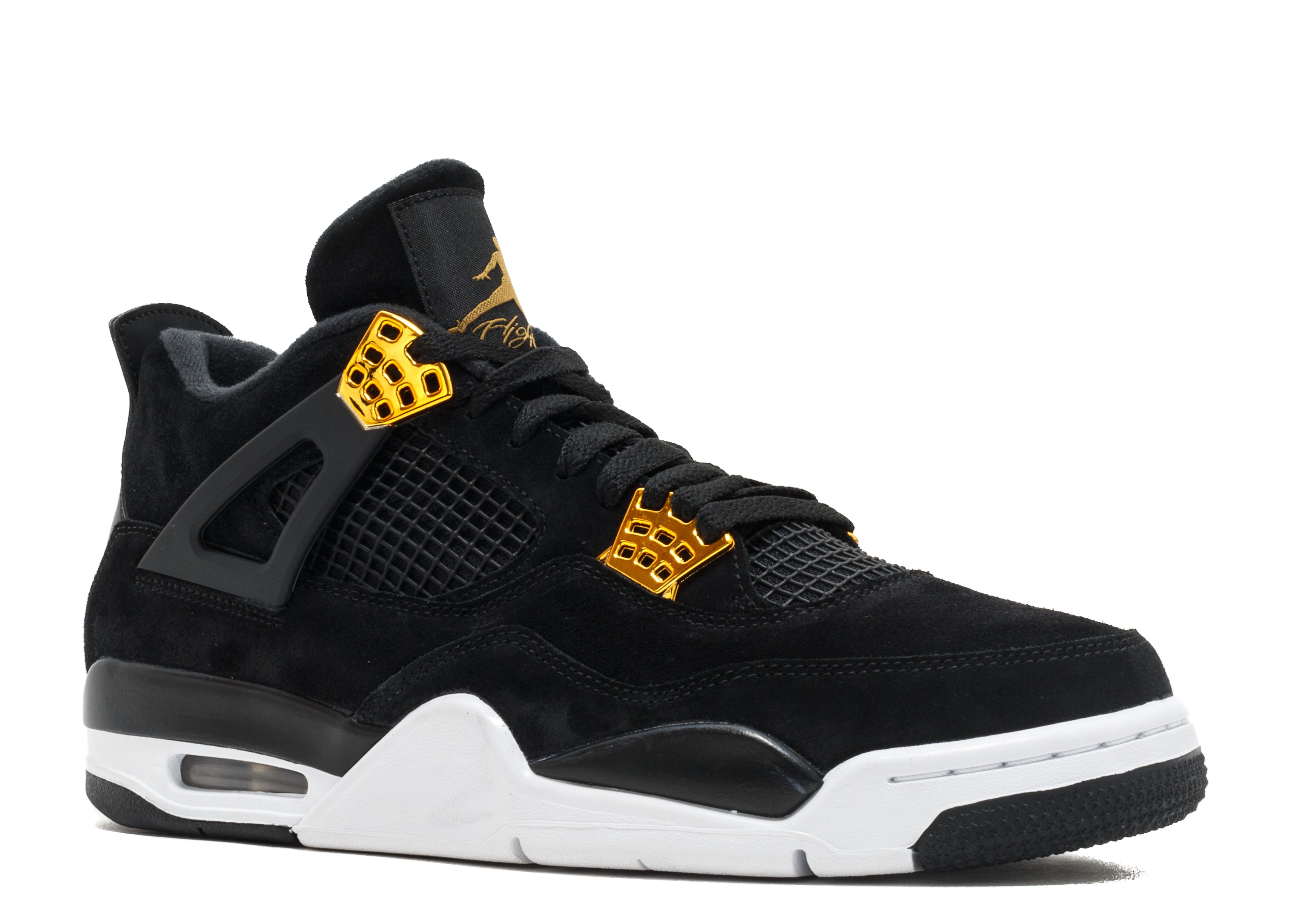 jordan 4s black and gold