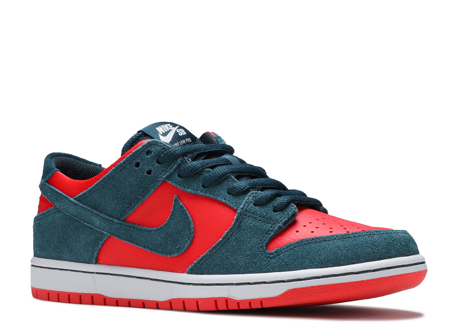 Nike SB Dunk Low Red Patent Leather Men's - 304292-616 - US