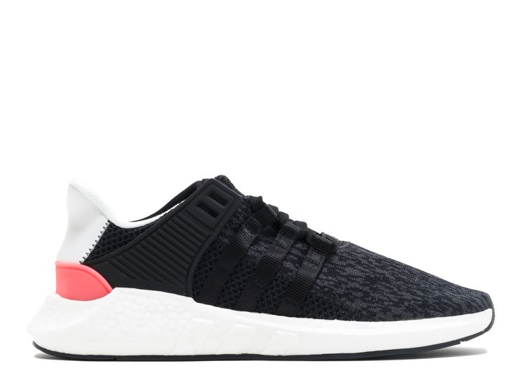 black and red adidas eqt