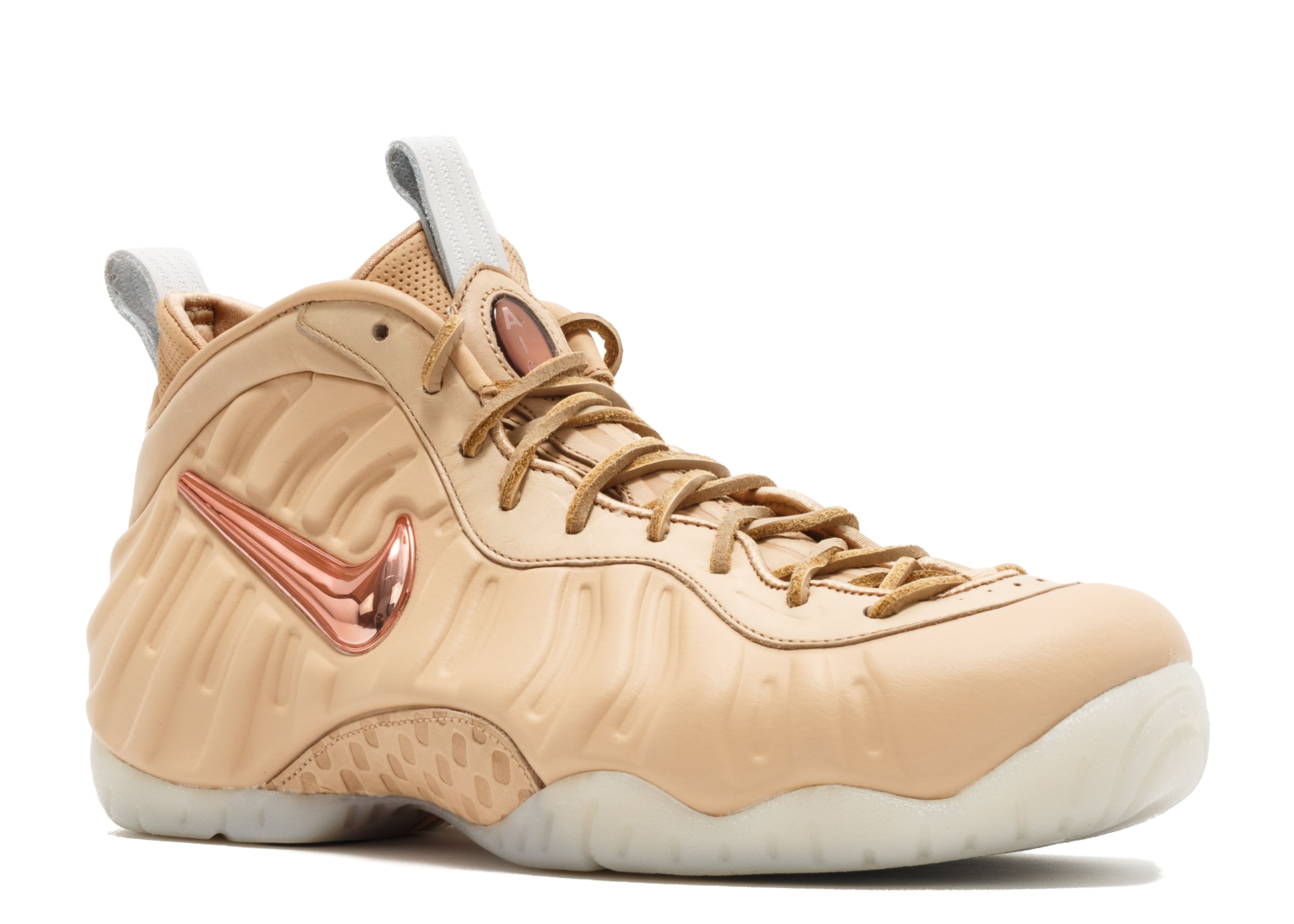 nike foamposite rose gold