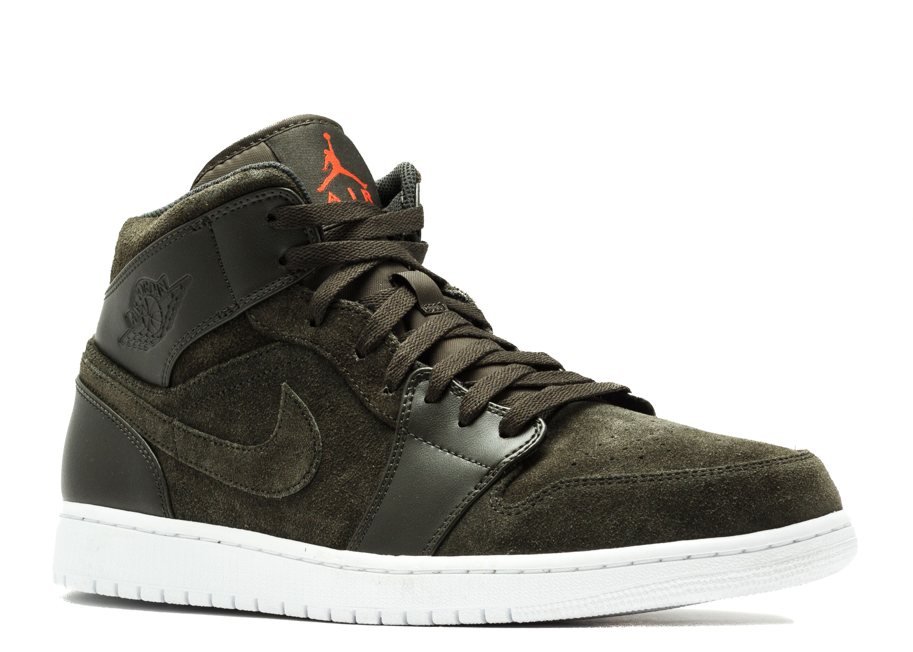 Jordan Mid 'Sequoia Max Orange' Air Jordan 554724 302