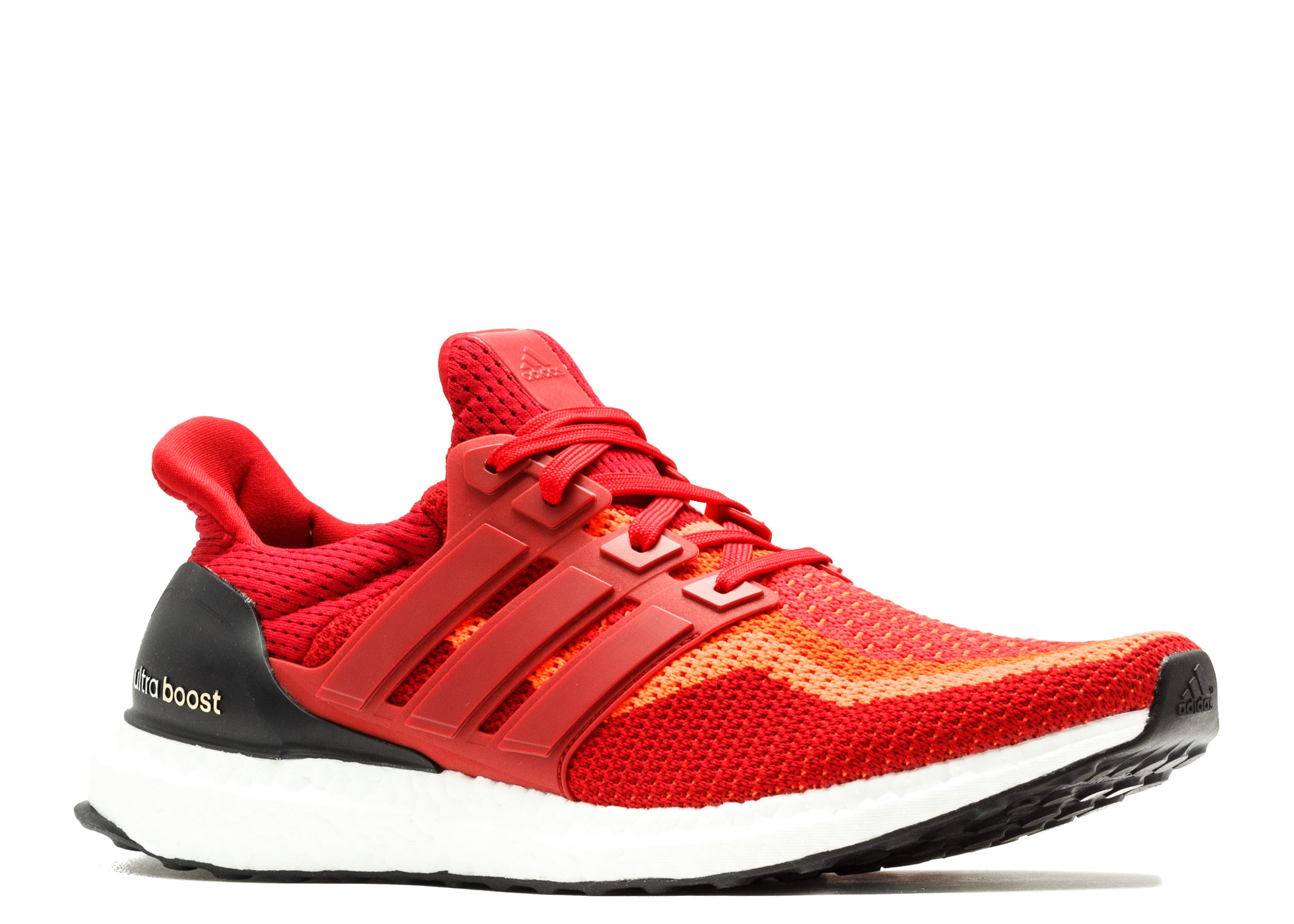 Adidas Ultra Boost All-Red Athletic Sneakers Size 10 adidas UltraBoost Red Athletic Shoes for Women | eBay main image 3