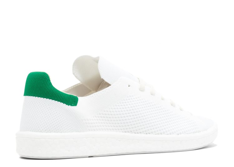 adidas stan smith boost primeknit white green