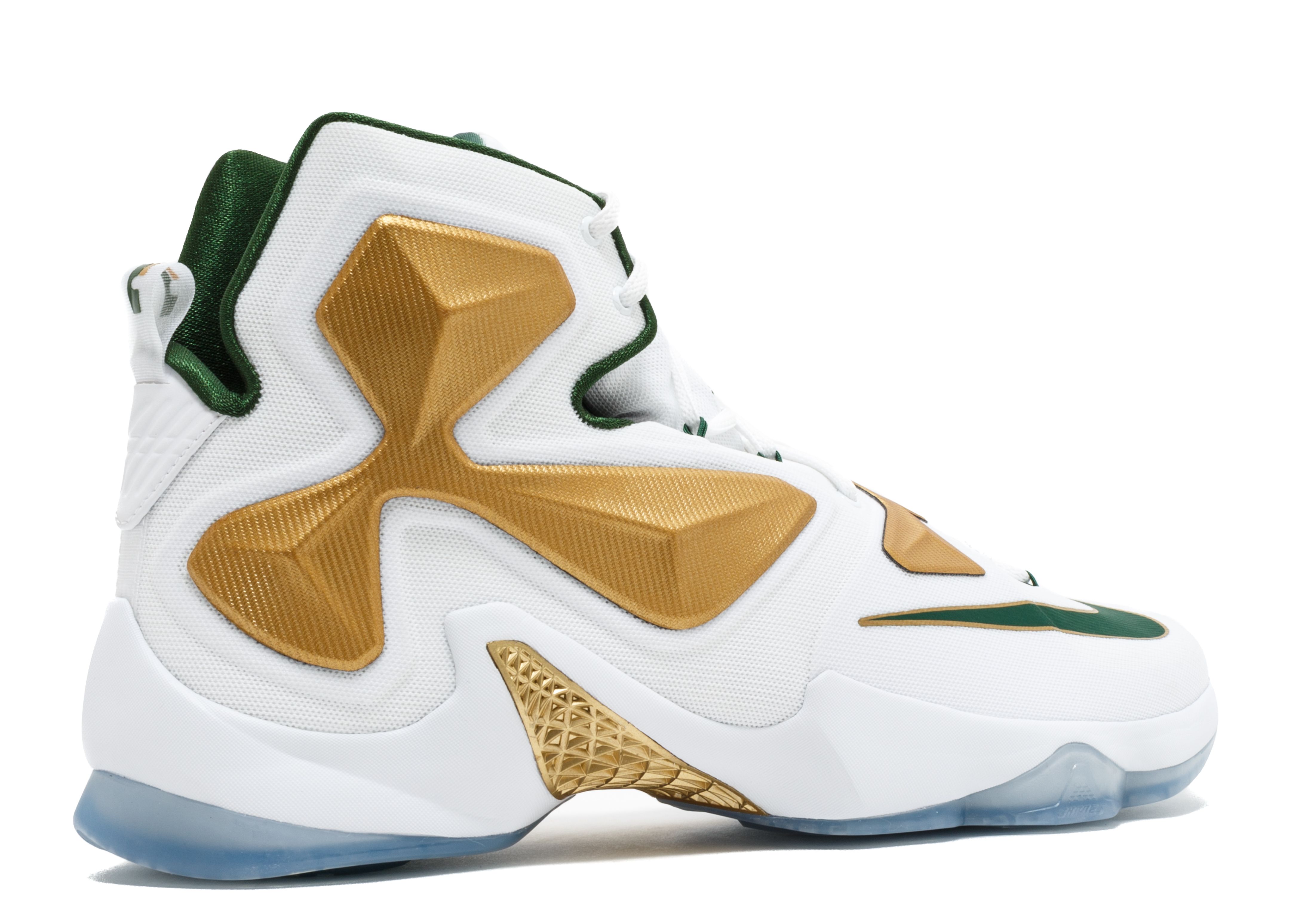 lebron 13 white and gold