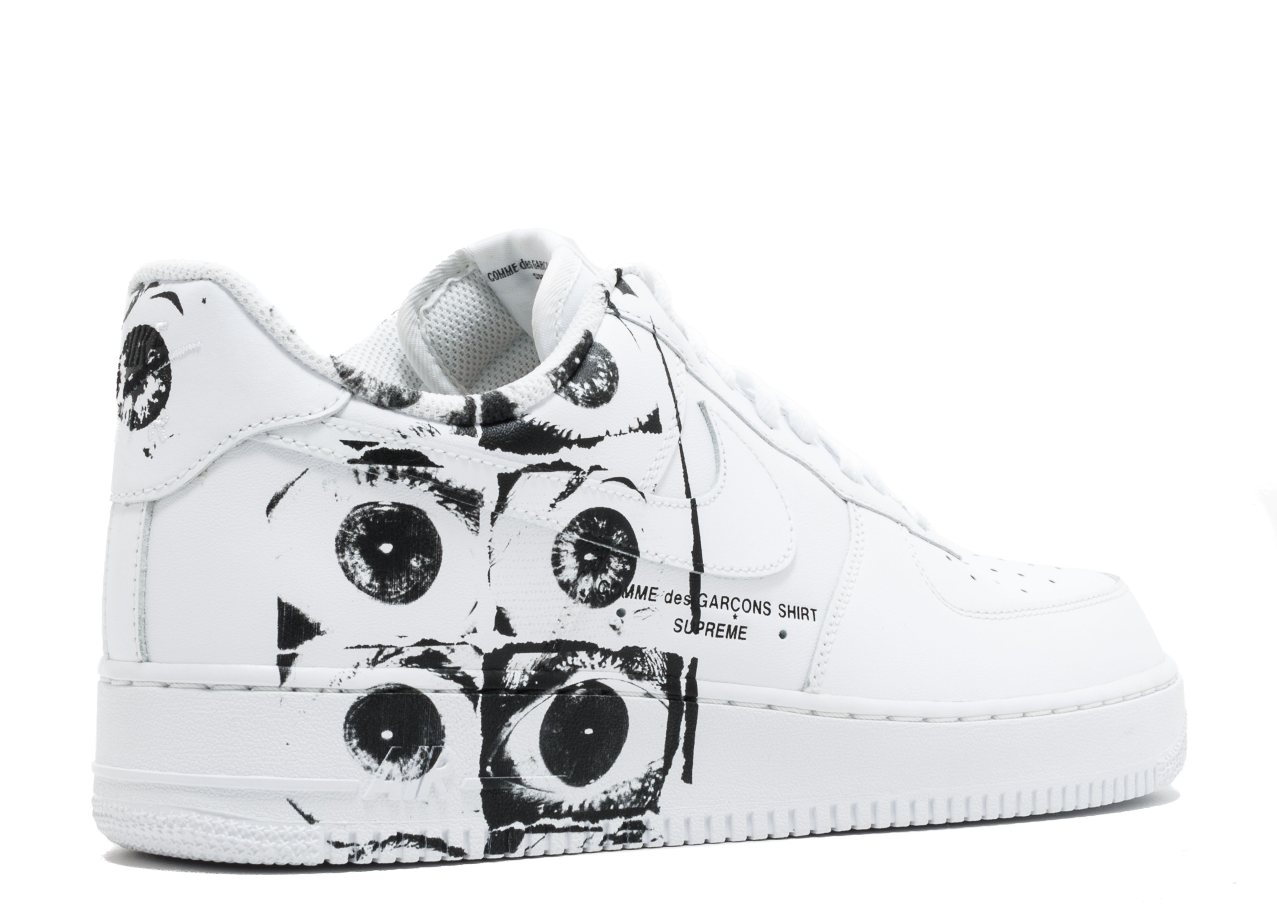 supreme air force 1 low white