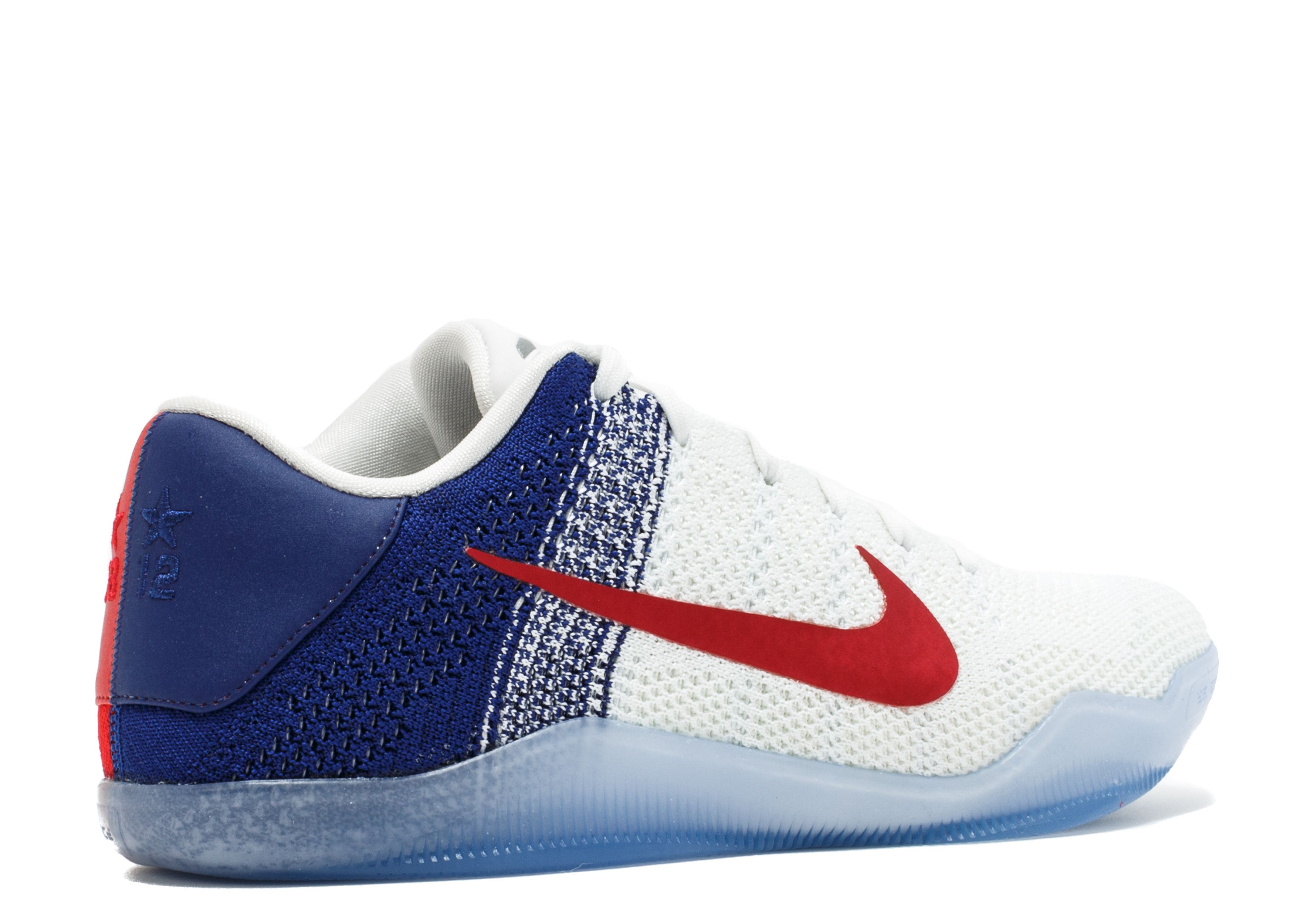 kobe red white and blue