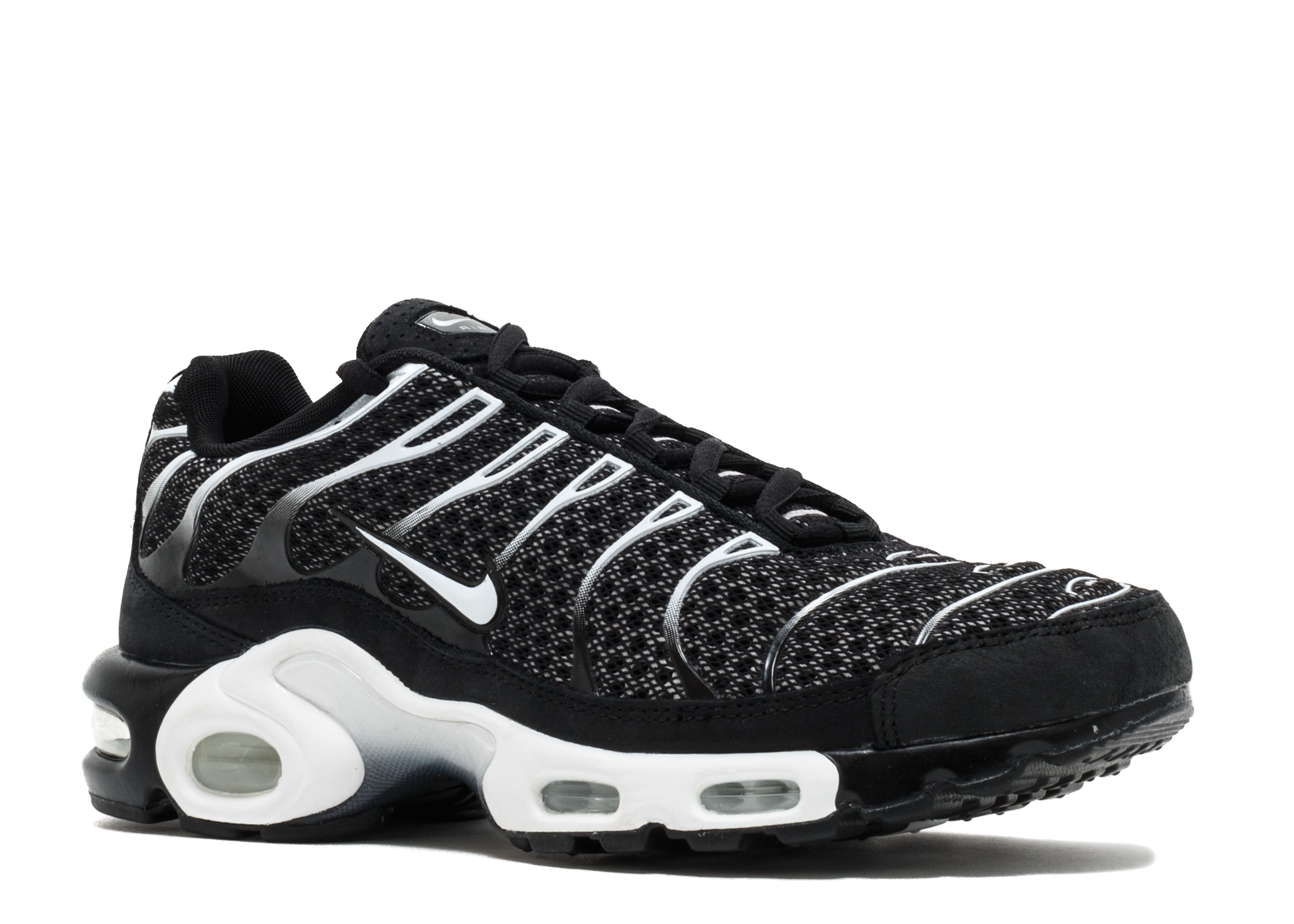 Nike air max plus black clearance sail