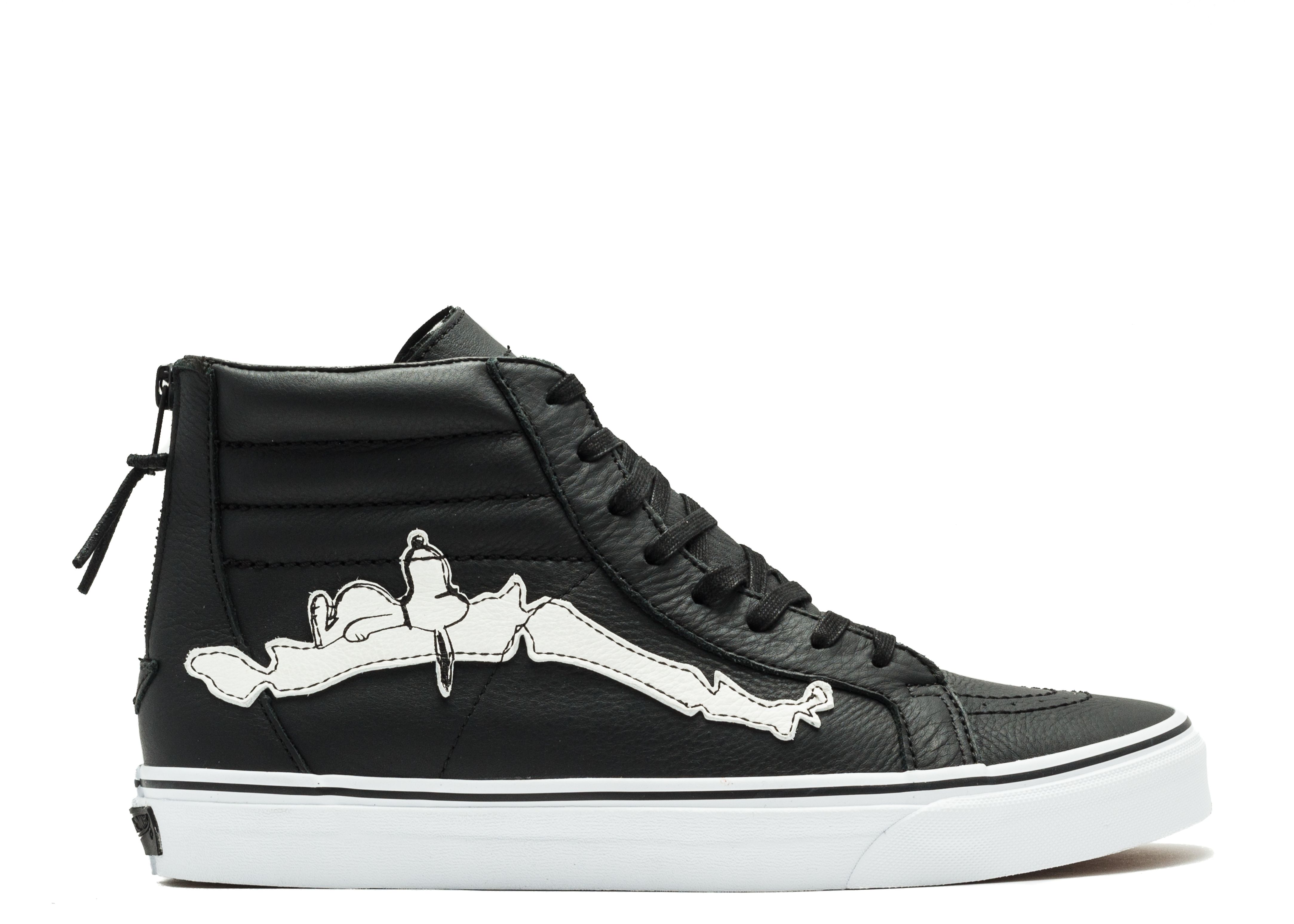 Vans Blends x Peanuts x Sk8 Hi Reissue Zip Snoopy Bones