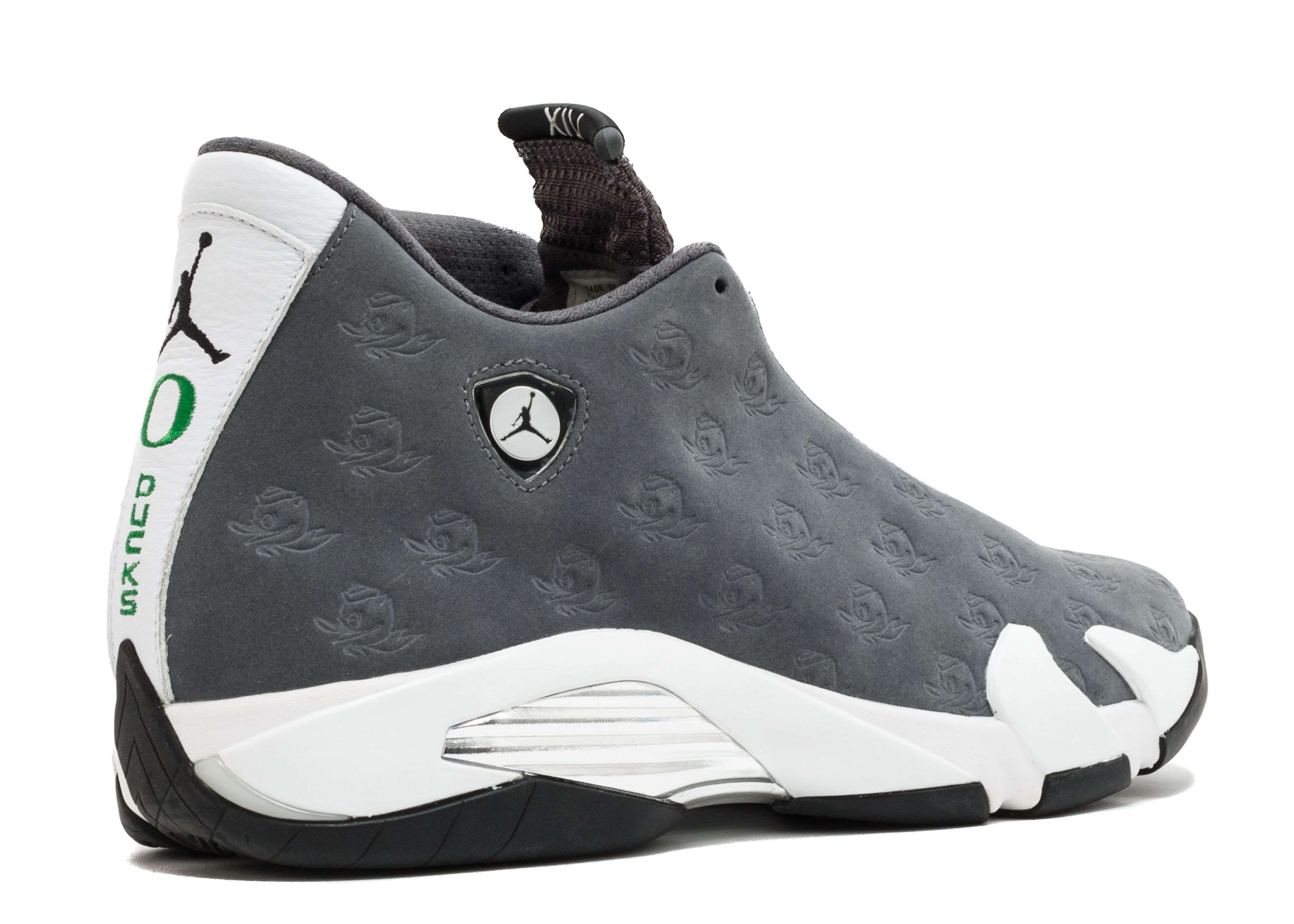 Jordan 14 Retro “Oregon Ducks” PE Grey Jordan 14 Retro  main image 3