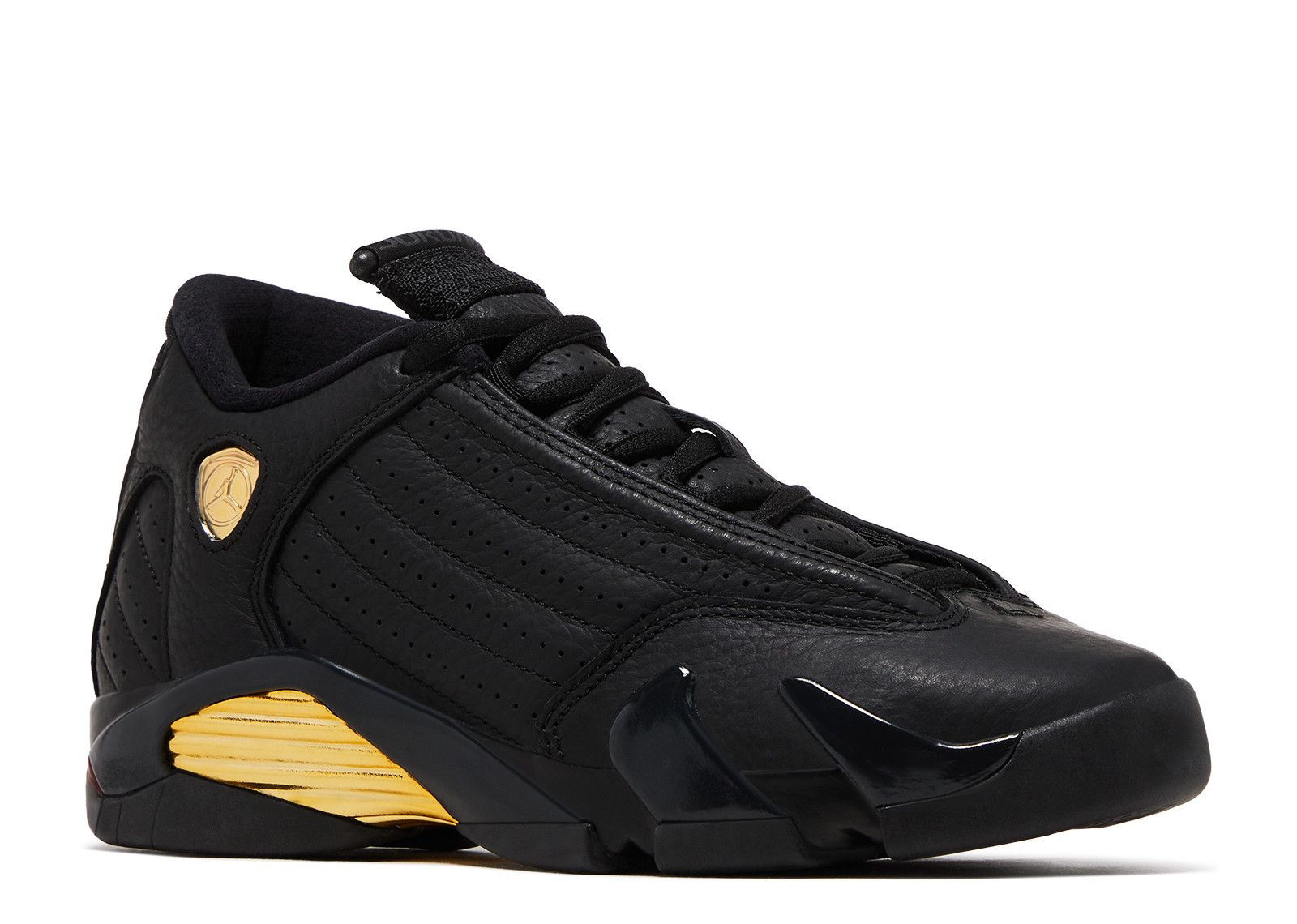 Nike air Jordan retro 14 DMP black and gold basketball shoes Nike Air Jordan 14 XIV Retro DMP Mens Size 14 Black Gold  main image 4