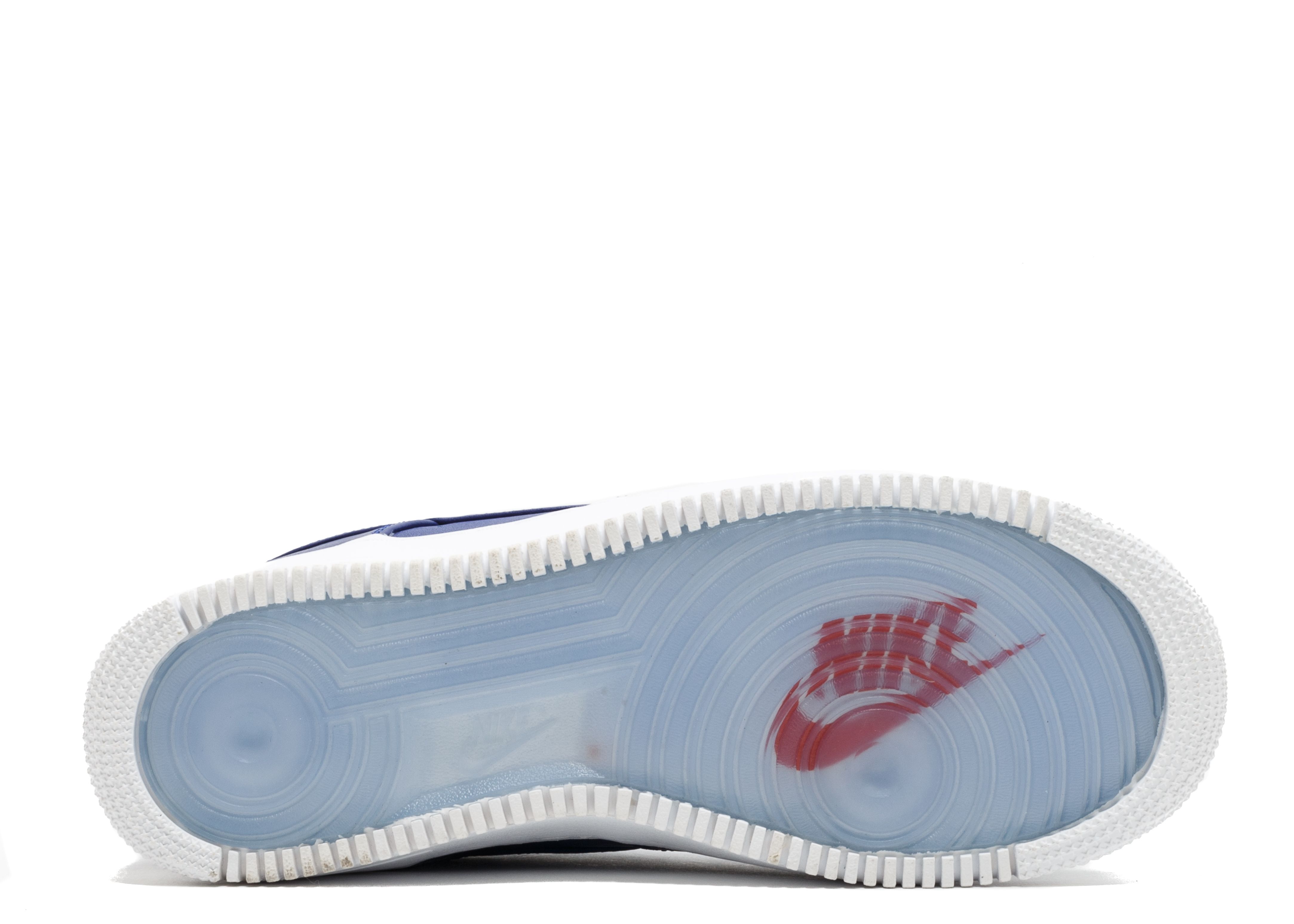 NikeLab Air Force 1 Low - Nike - 555106 402 - concord/white/white