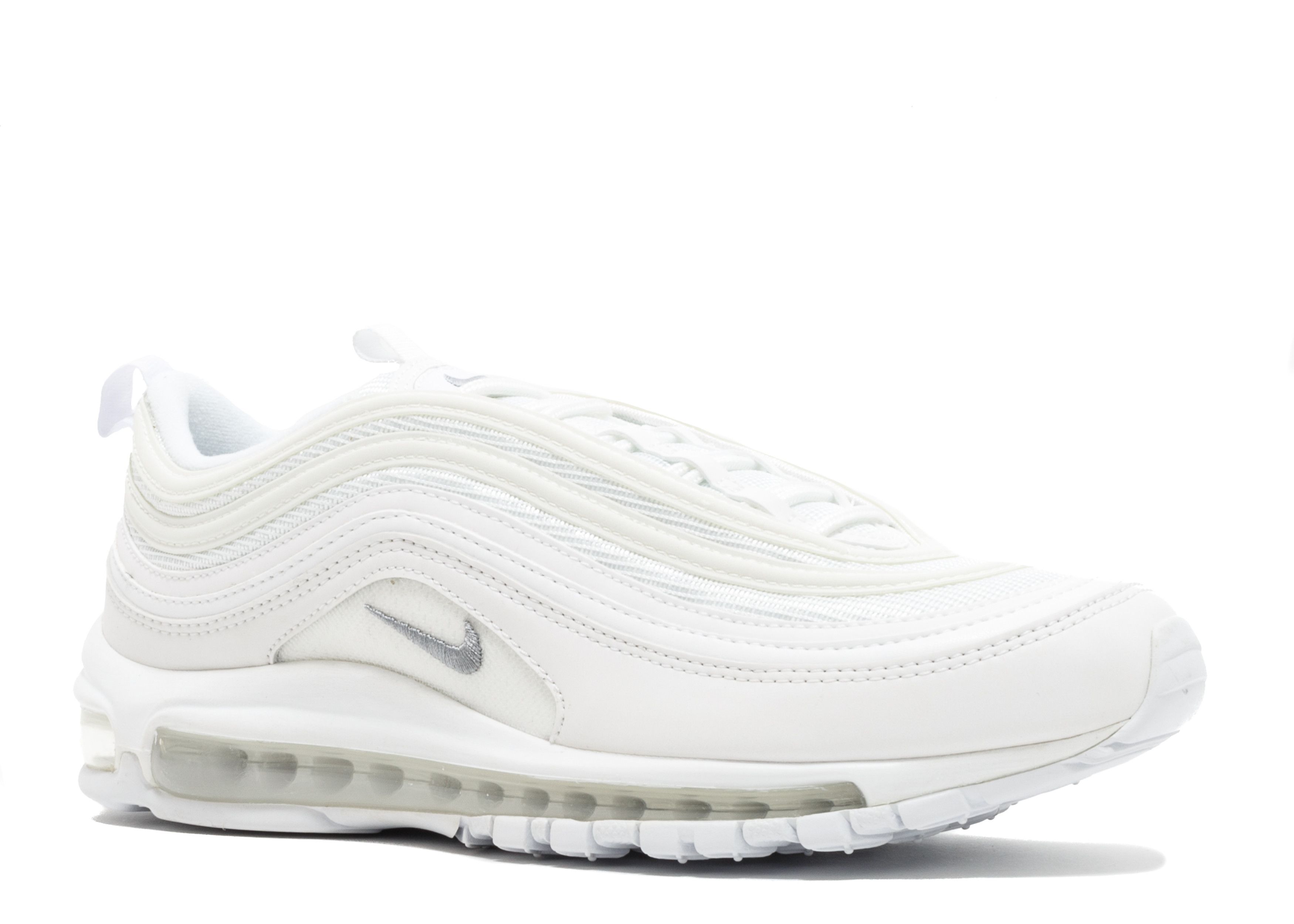 Nike Air Max 97 Triple White Wolf Grey Men’s Size 8 (921826-101) Nike Air Max 97 Triple White Wolf Grey Reflective 921826-101  main image 4