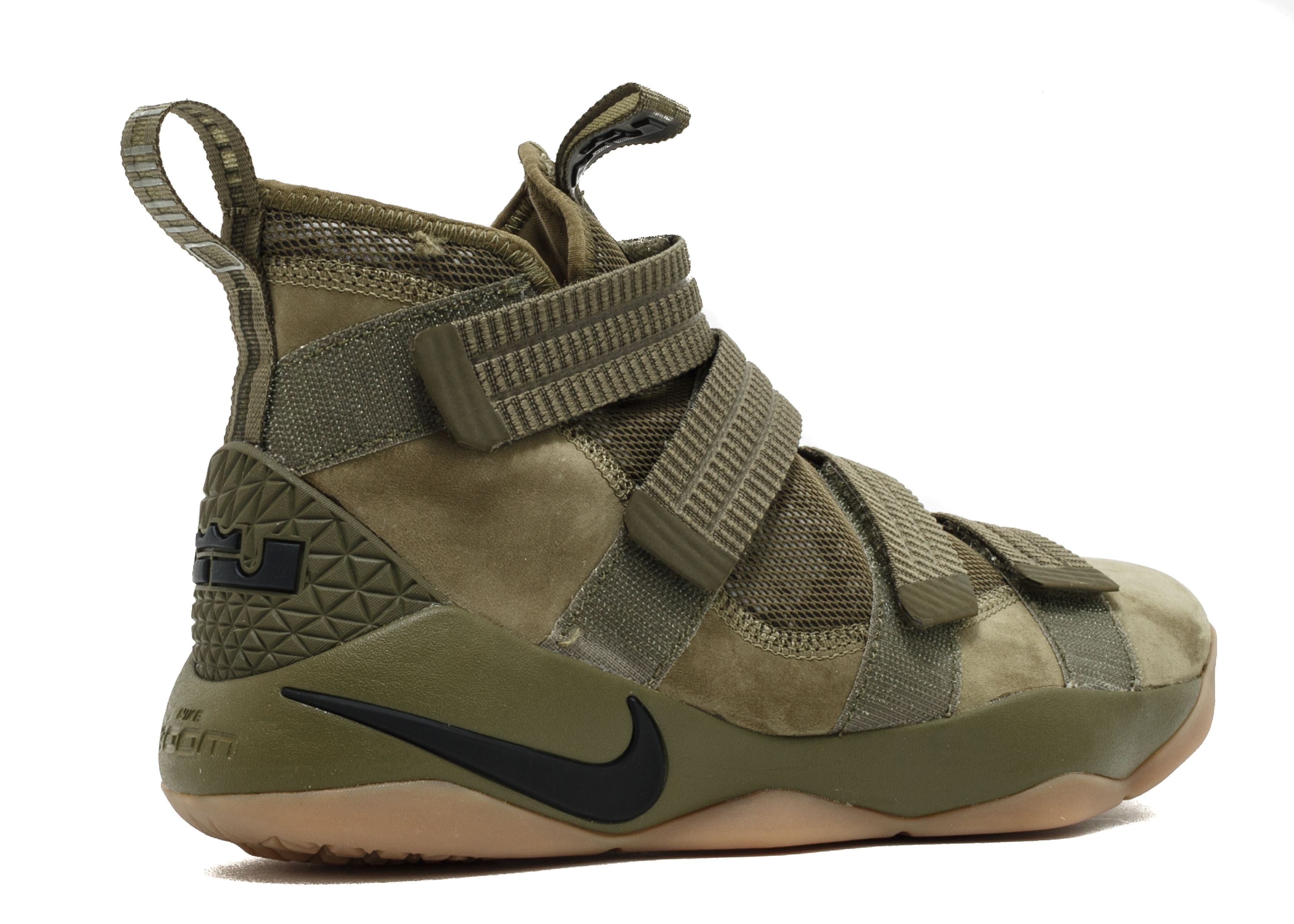 LeBron Soldier 11 'Olive' Nike 897646 200 medium olive/black