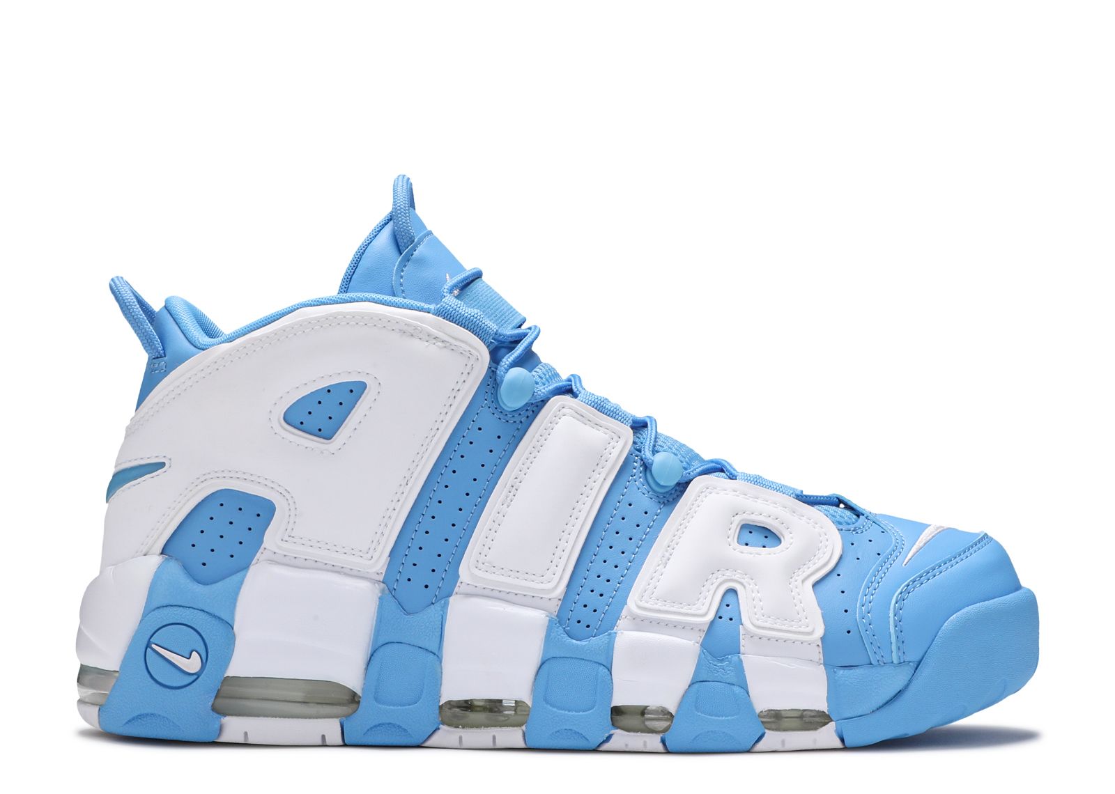 air uptempo white and blue