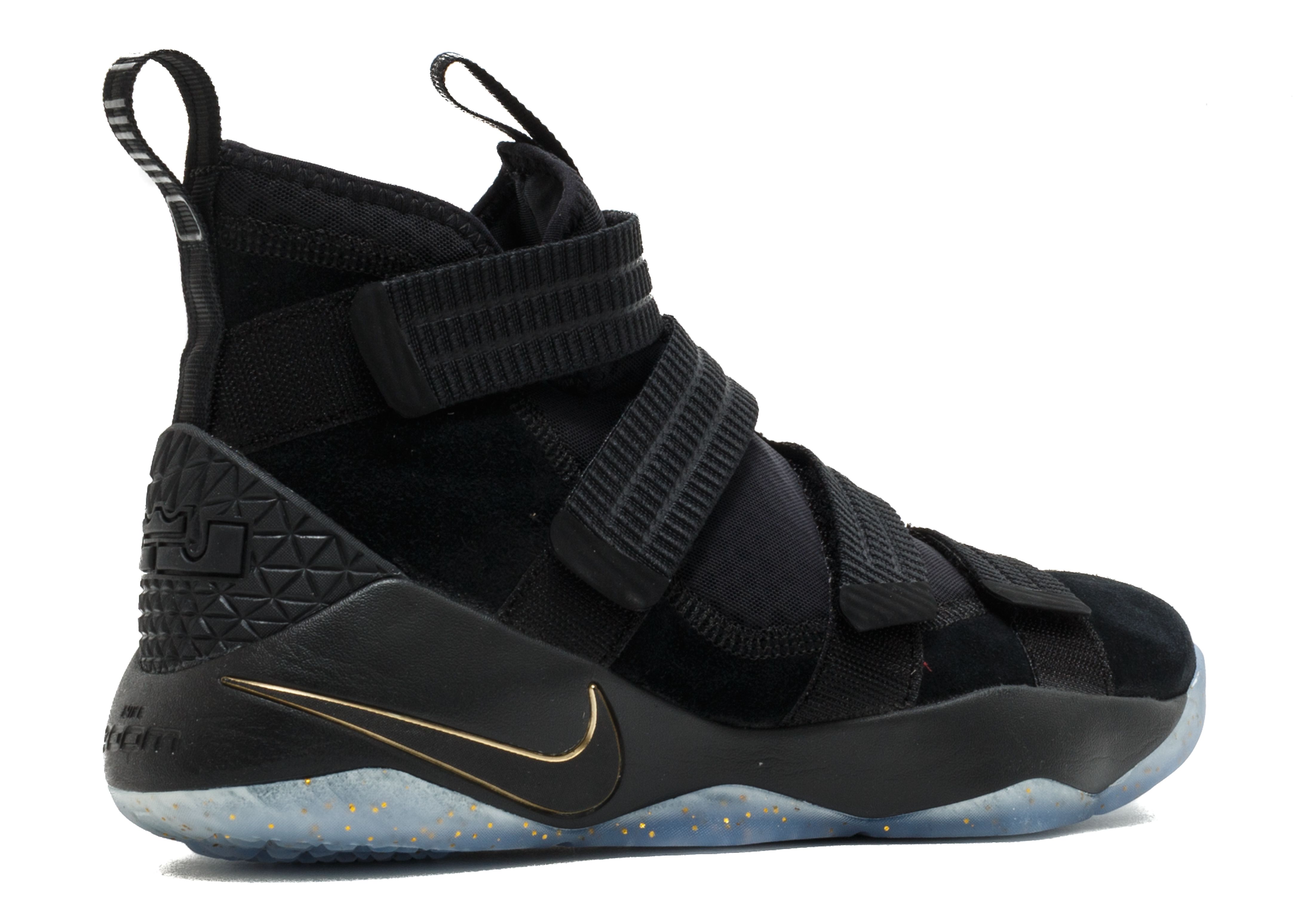 lebron soldier 11 black and gold