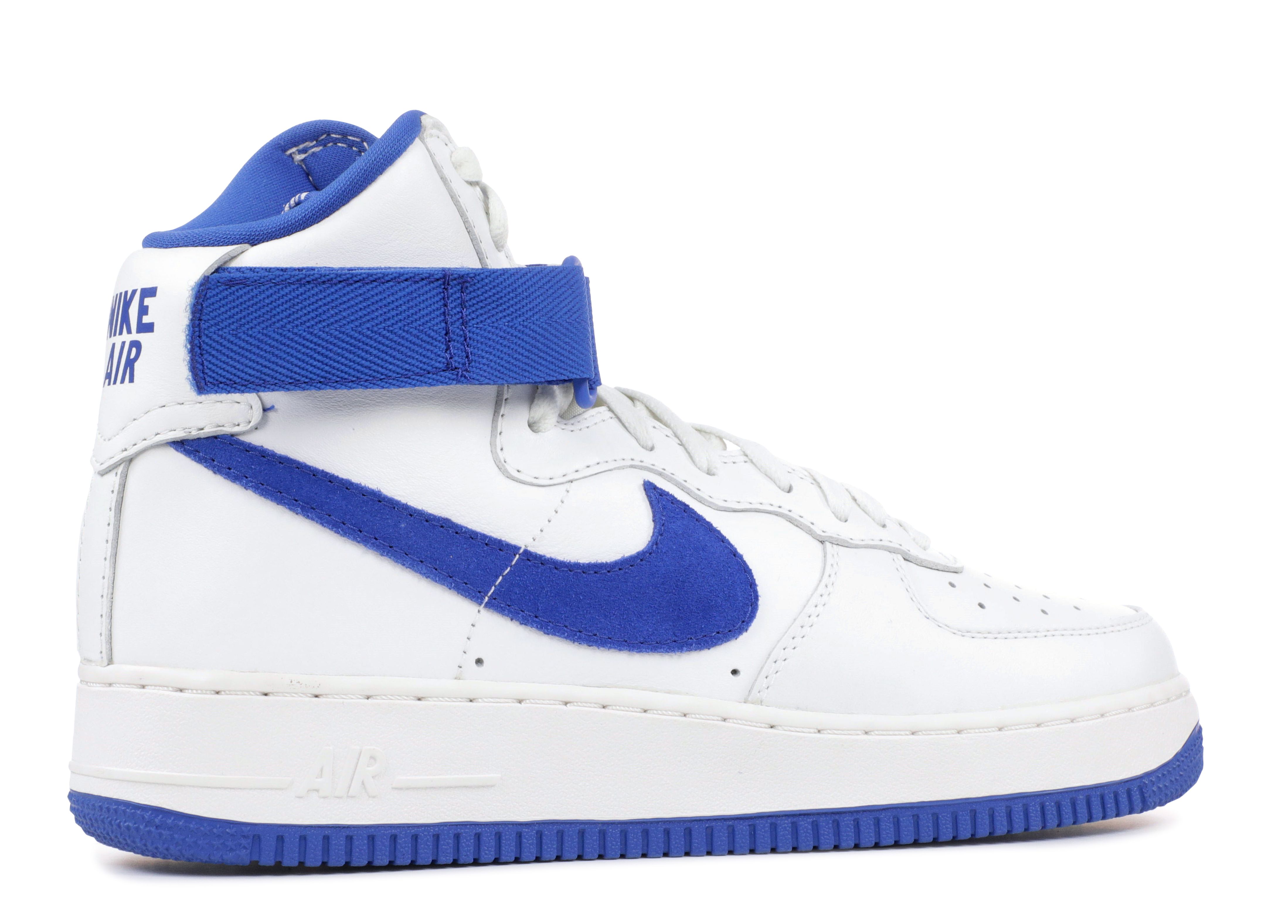 high air force 1 blue and white