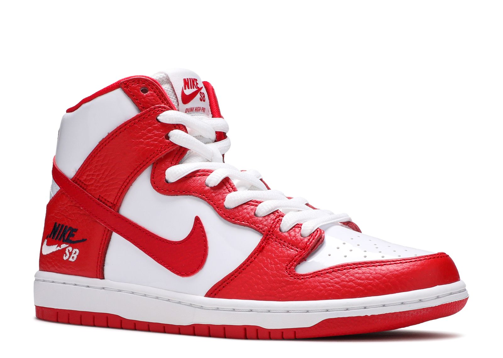 nike sb dunk high university red